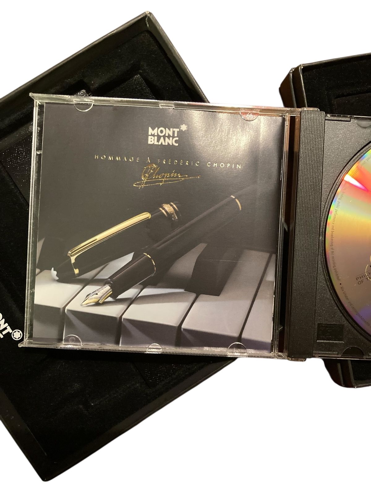 Mont Blanc Fountain Pen And Cd Set Homage To Frederic Chopin photo furniture