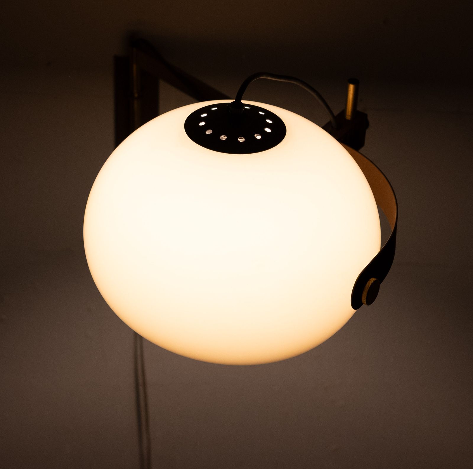 photo for sale Dijkstra Spring Arm Wall Lamp 1970s Holland