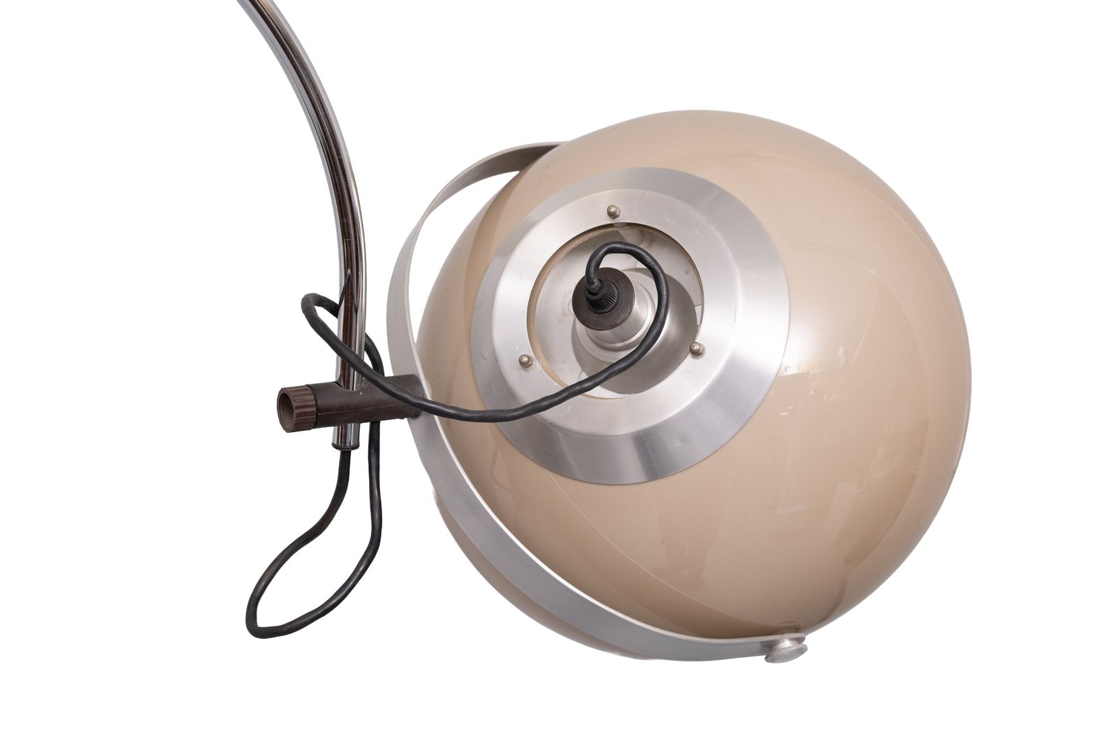 Dijkstra Double Arc Space Ace Wandlamp, Jaren 1970 photo furniture