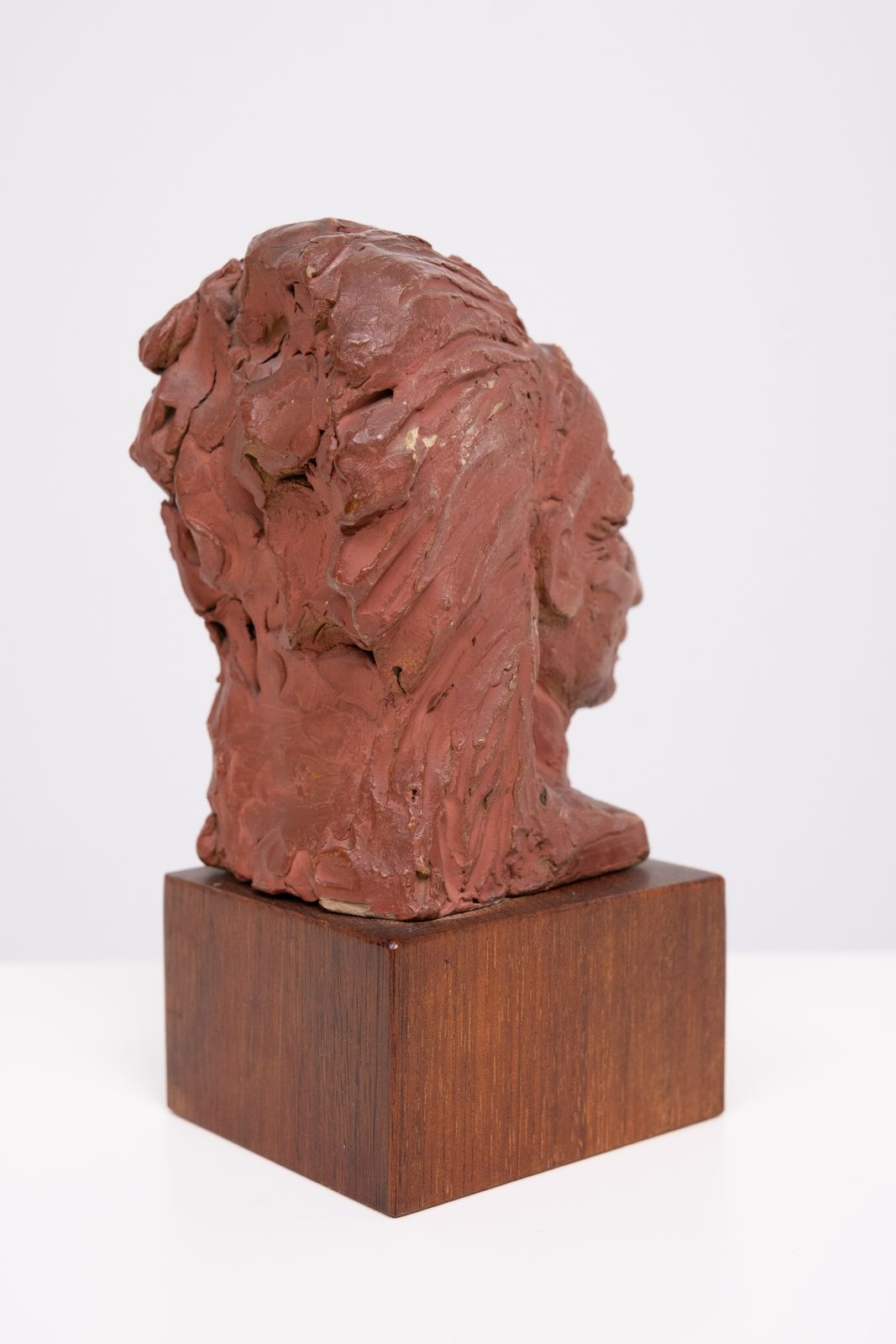 Klein Terracotta Indiaas Borstbeeld, Ca. Jaren 1960 photo buy