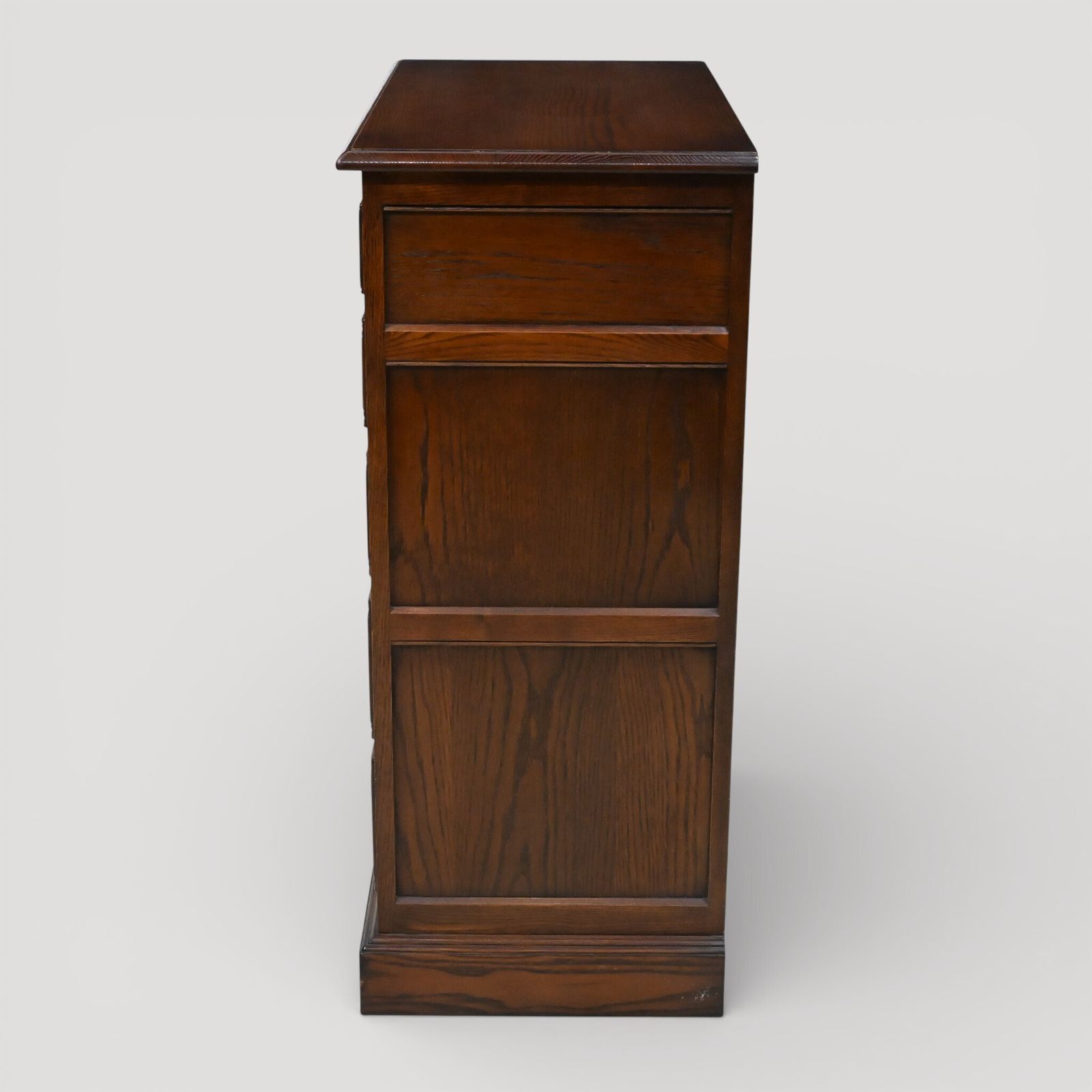 Old Charm Chest Of Drawers 4 Long 2 Short Tudor Brown Finish Free Uk Delivery* photo Furniture