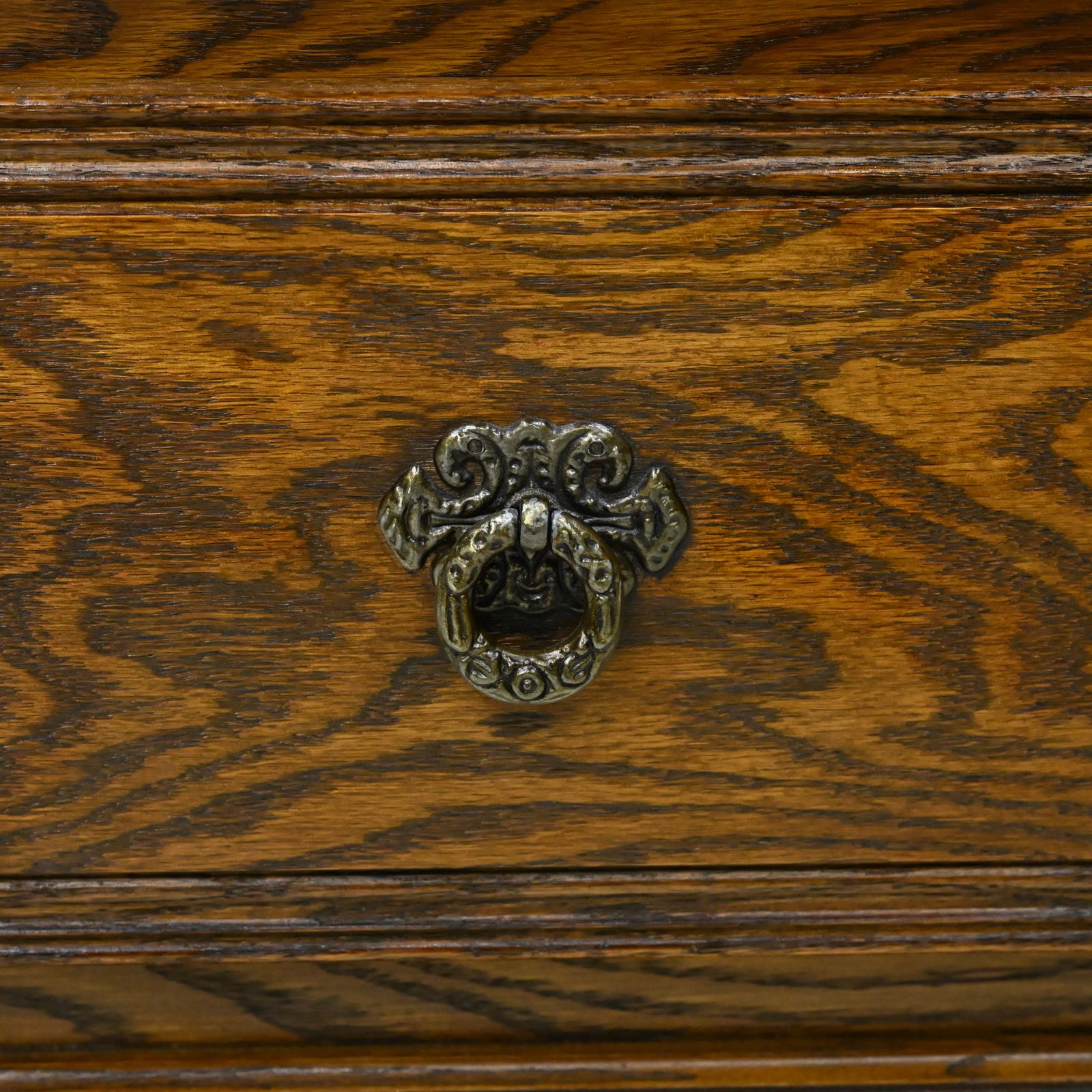 Old Charm Chest Of Drawers 4 Long 2 Short Light Oak Finish Free Uk Delivery* photo vintage