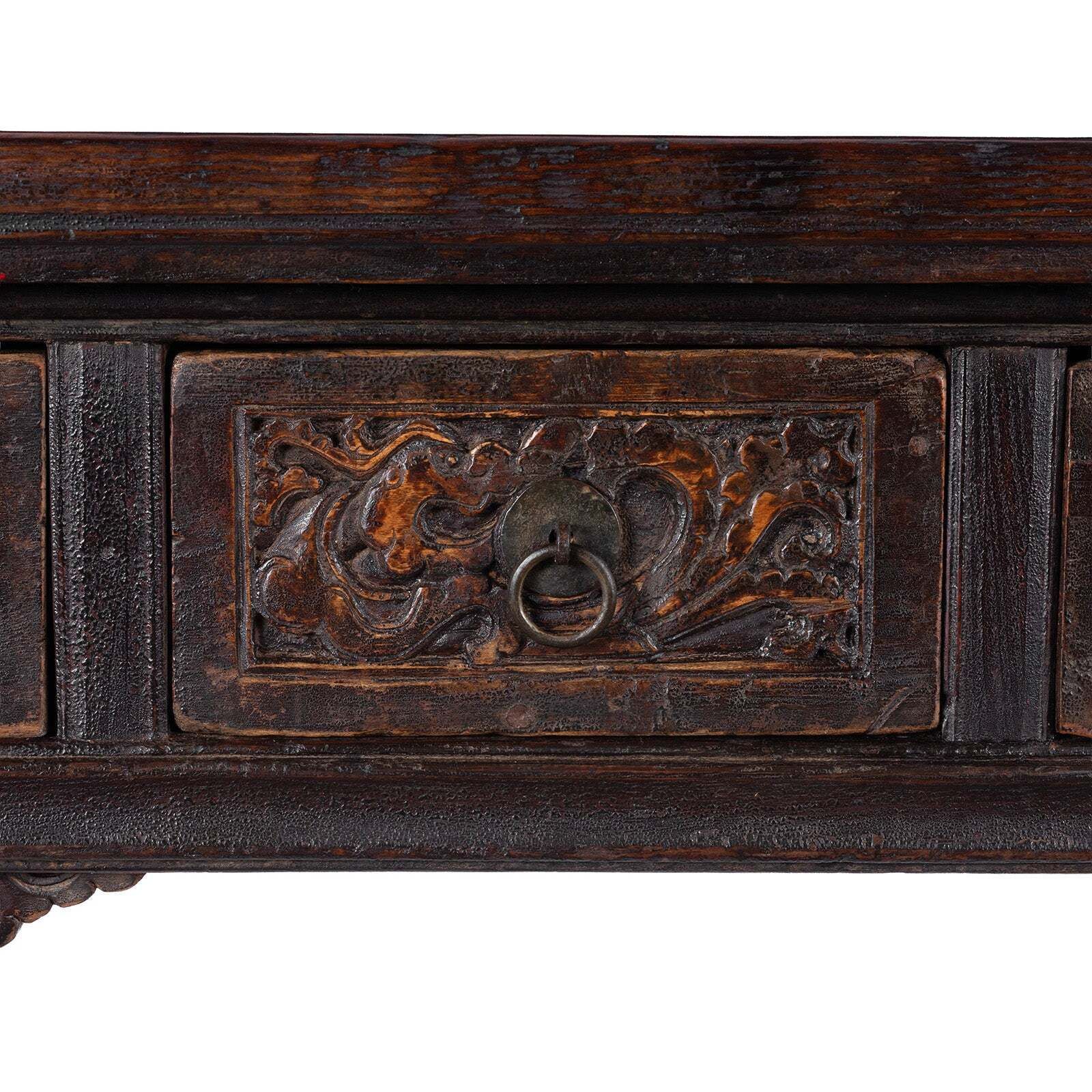 Carved Altar Table From Shanxi   18th Century photo Furniture