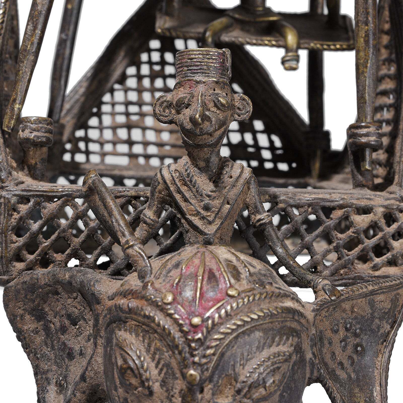 Bastar Brass Elephant From Chhattisgarh   19th Century photo vinterior