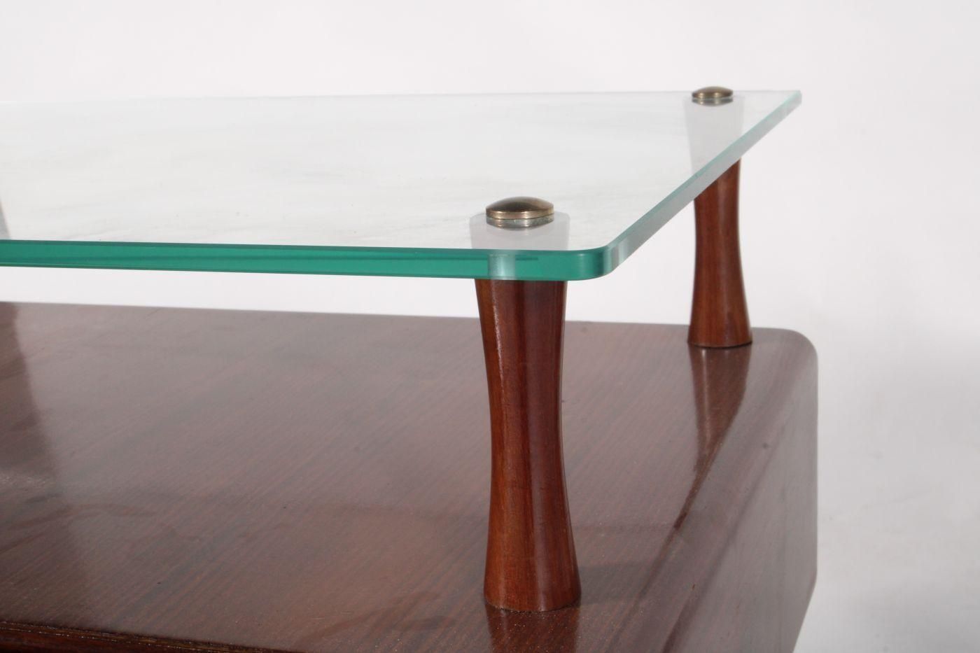 Furniture Pair Of Mid Century Italian Bedside Tables photo
