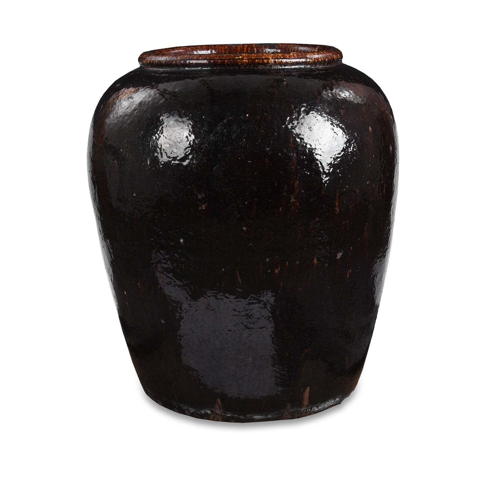 Vintage Large Terracotta Wine Storage Jar   Ca 1940 photo vinterior