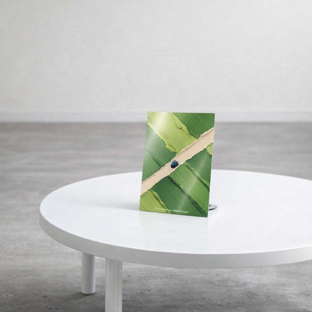 Werner Bronkhorst, Enjoy The Trip (Aluminium Panel), 2024 photo furniture