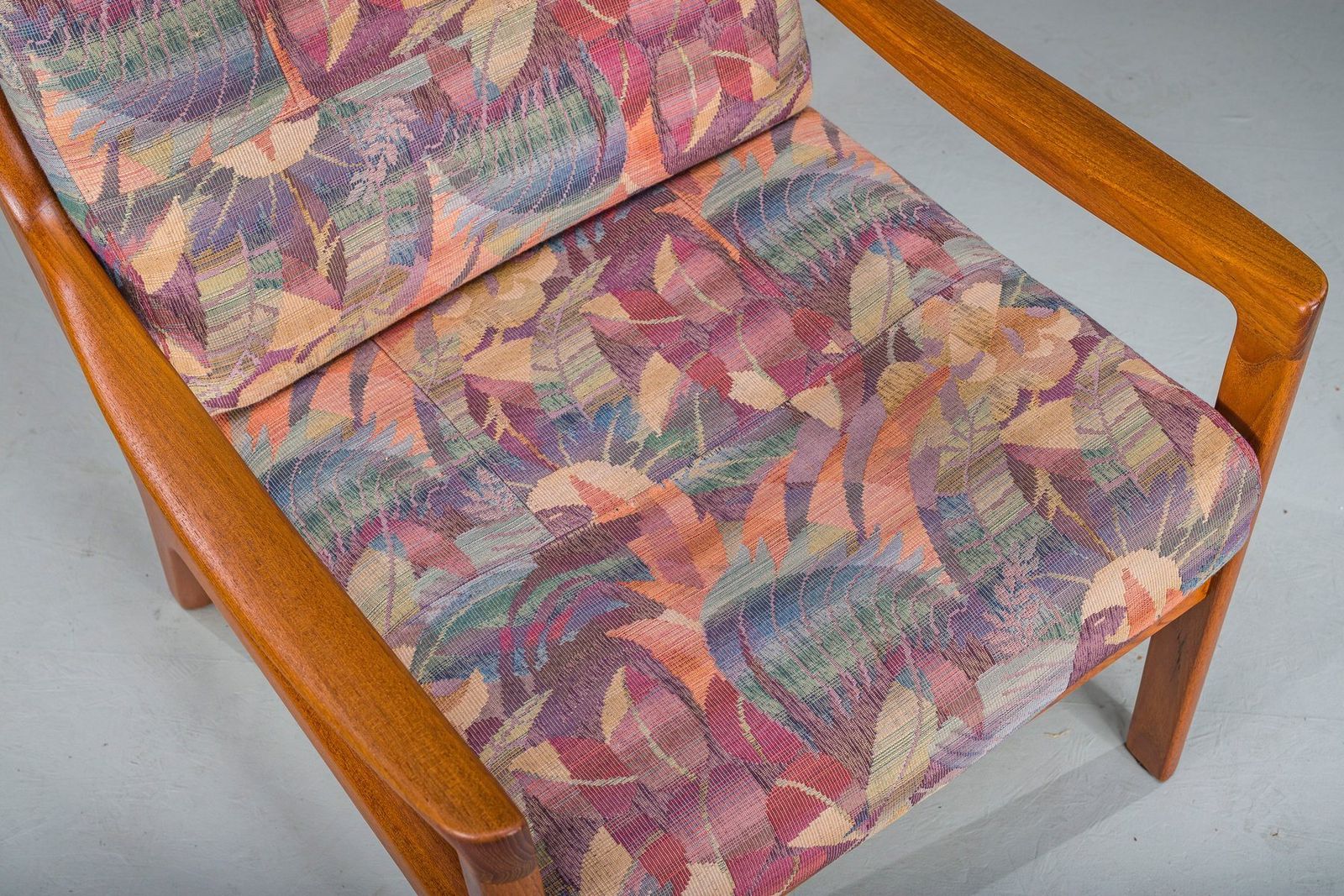1213.0 Danish Teak Senator Lounge Chair By Ole Wanscher For Cado, 1960s photo