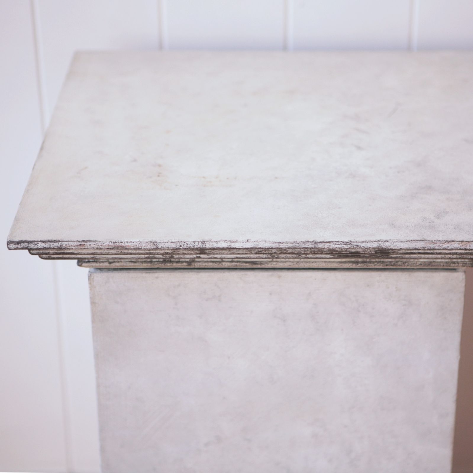 Faux Stone Display Pedestal Cupboard. photo Furniture