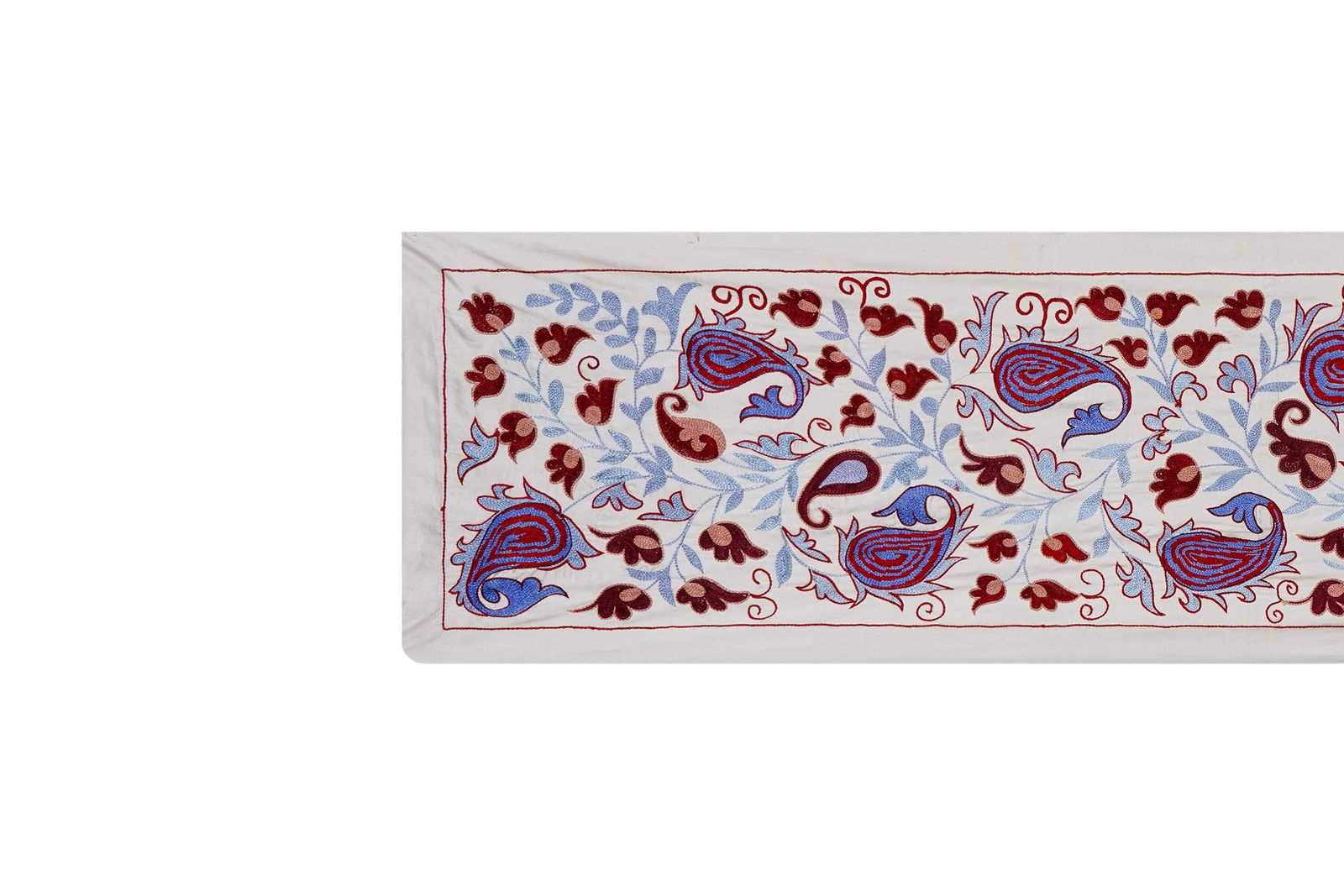 photo for sale Floral Suzani Embroidery   Handmade Table Runner