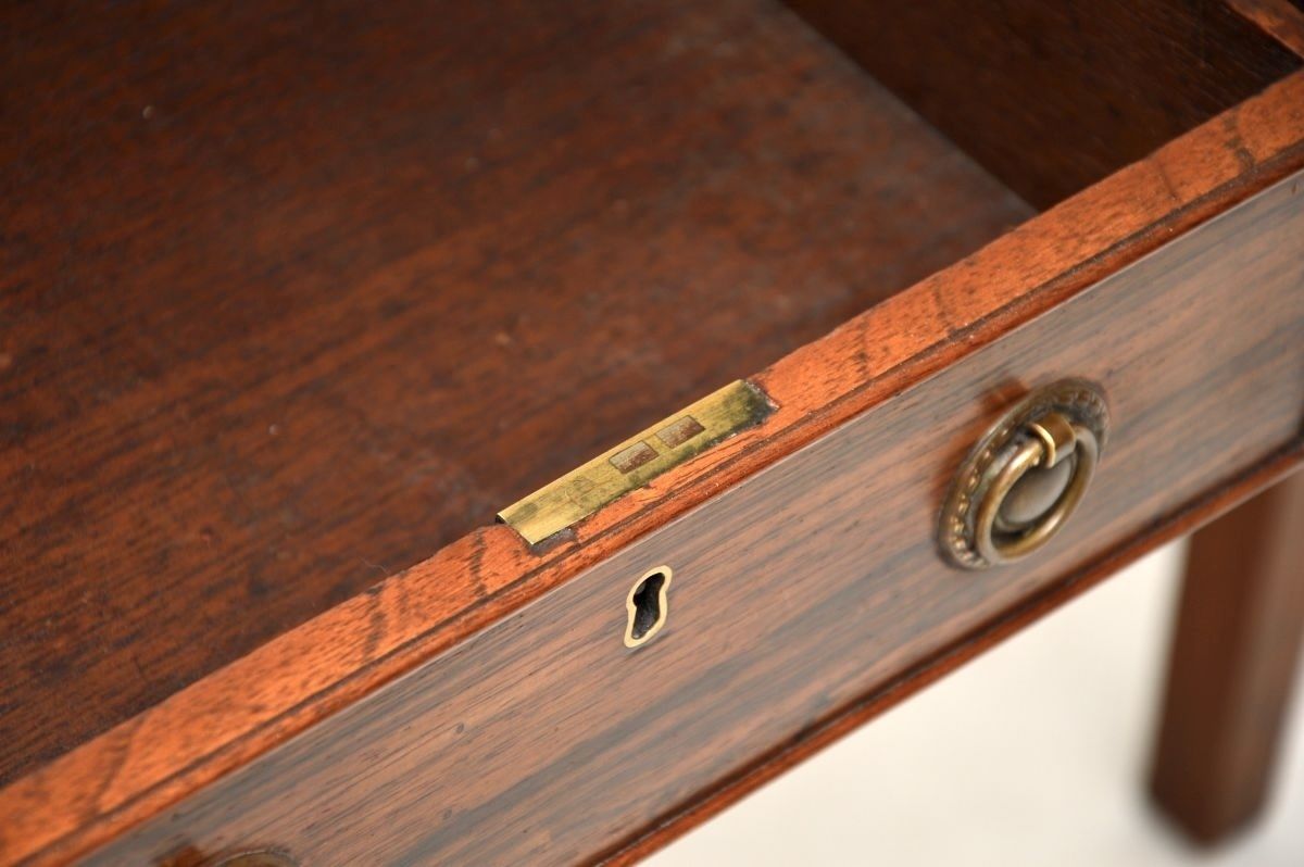 Antique Georgian Inlaid Rosewood Writing Table / Desk photo buy