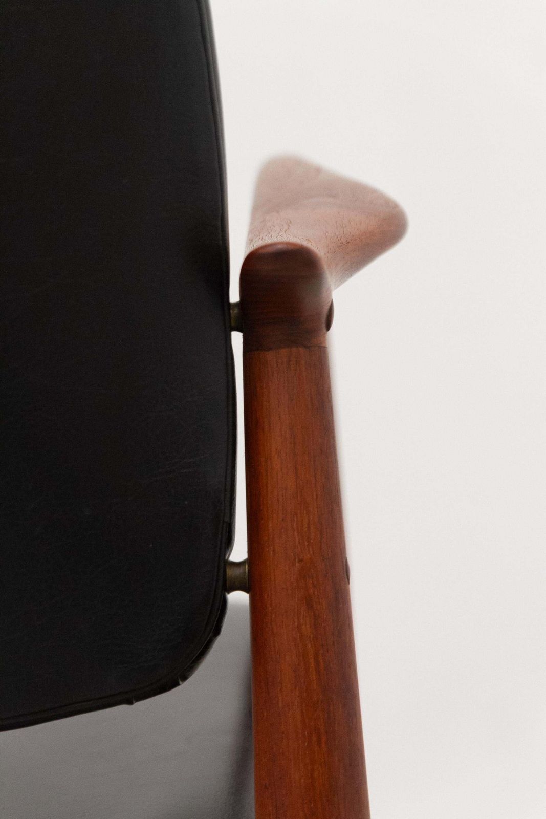 Danish Teak Captain's Chair By Erik Buch For ørum, 1960s. photo for sale
