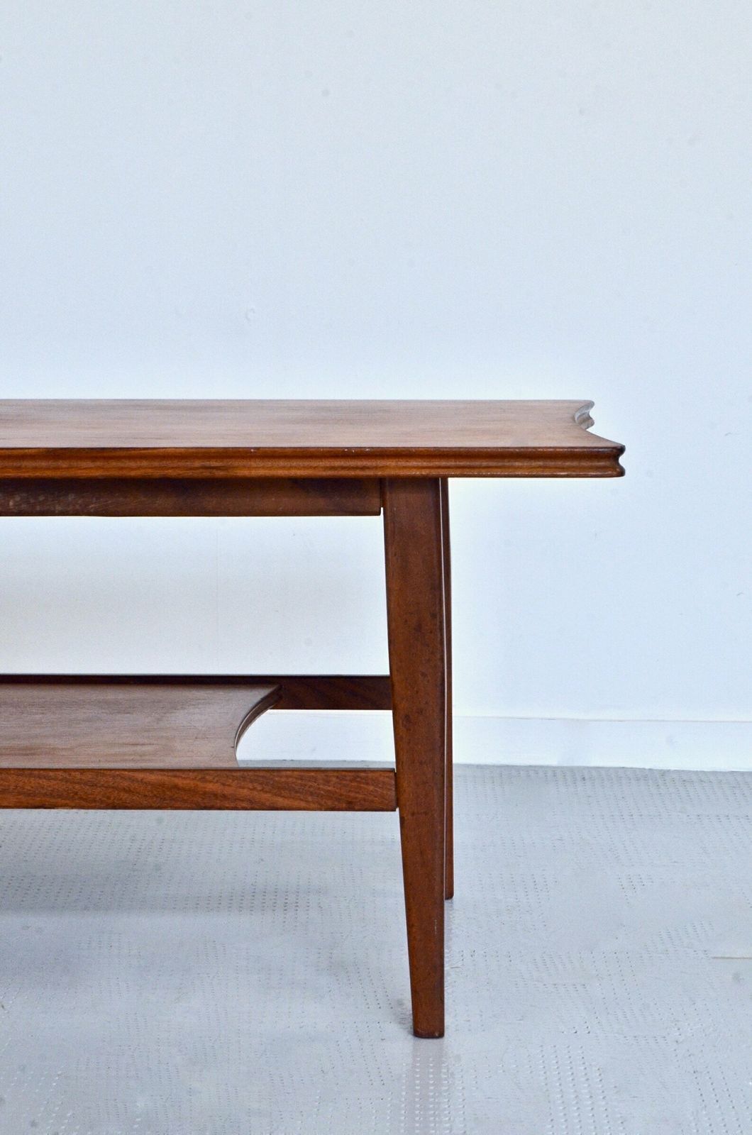 Midcentury Richard Hornby For Heals Two Tier Teak Coffee Table Modern Danish Style photo Furniture