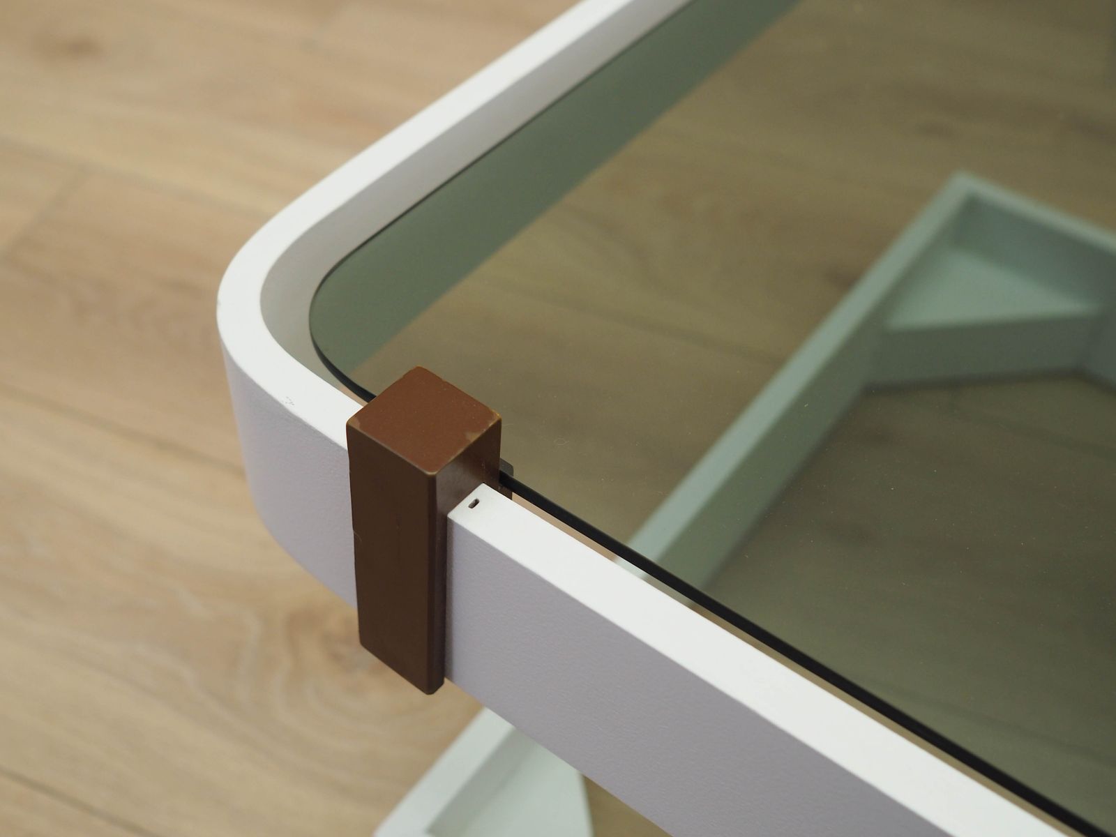 759.0 Glazen Salontafel, Italiaans Design, Jaren 1970, Vervaardigd In Italië photo