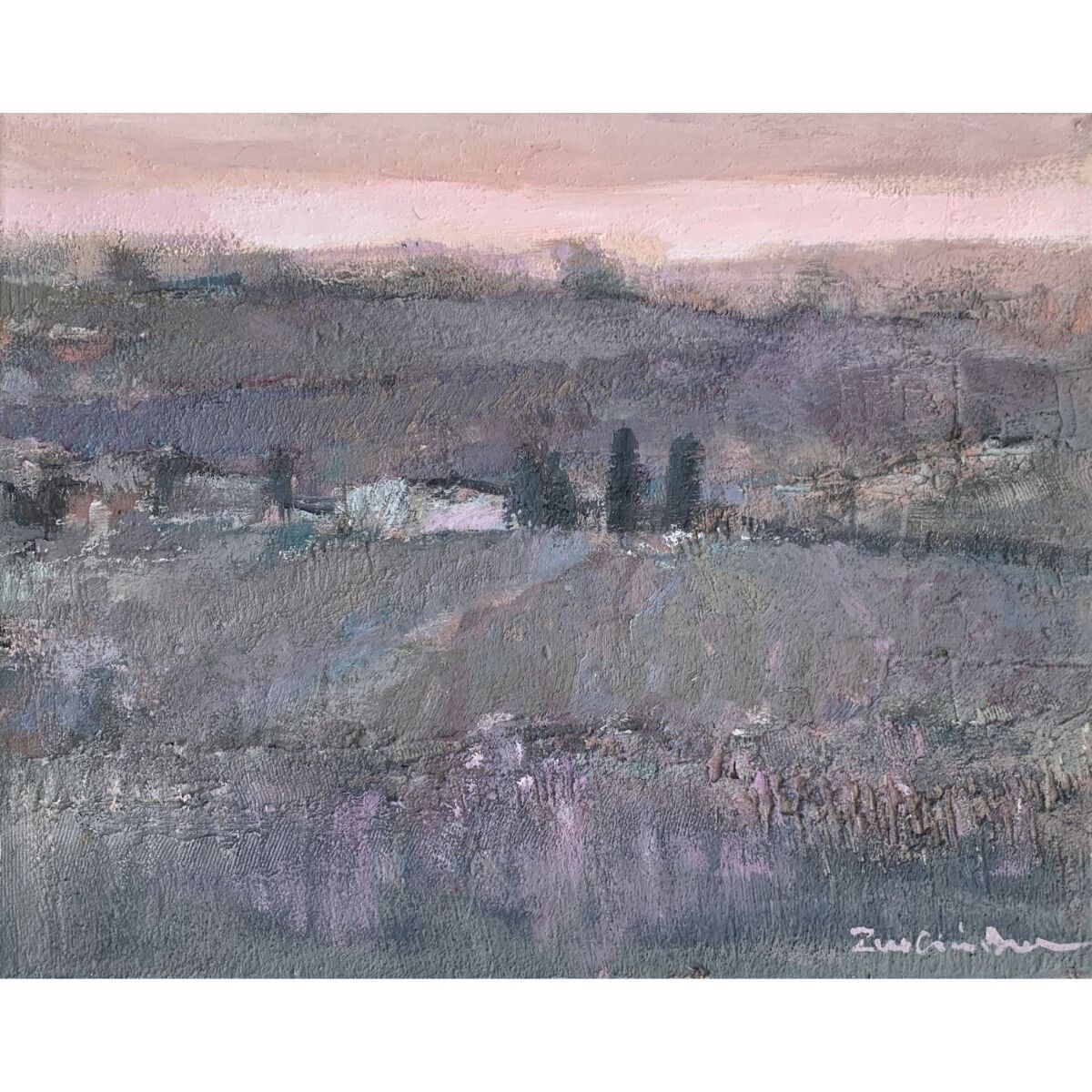Lavender Fields ( The Fields Of Provence), 2019 photo for sale