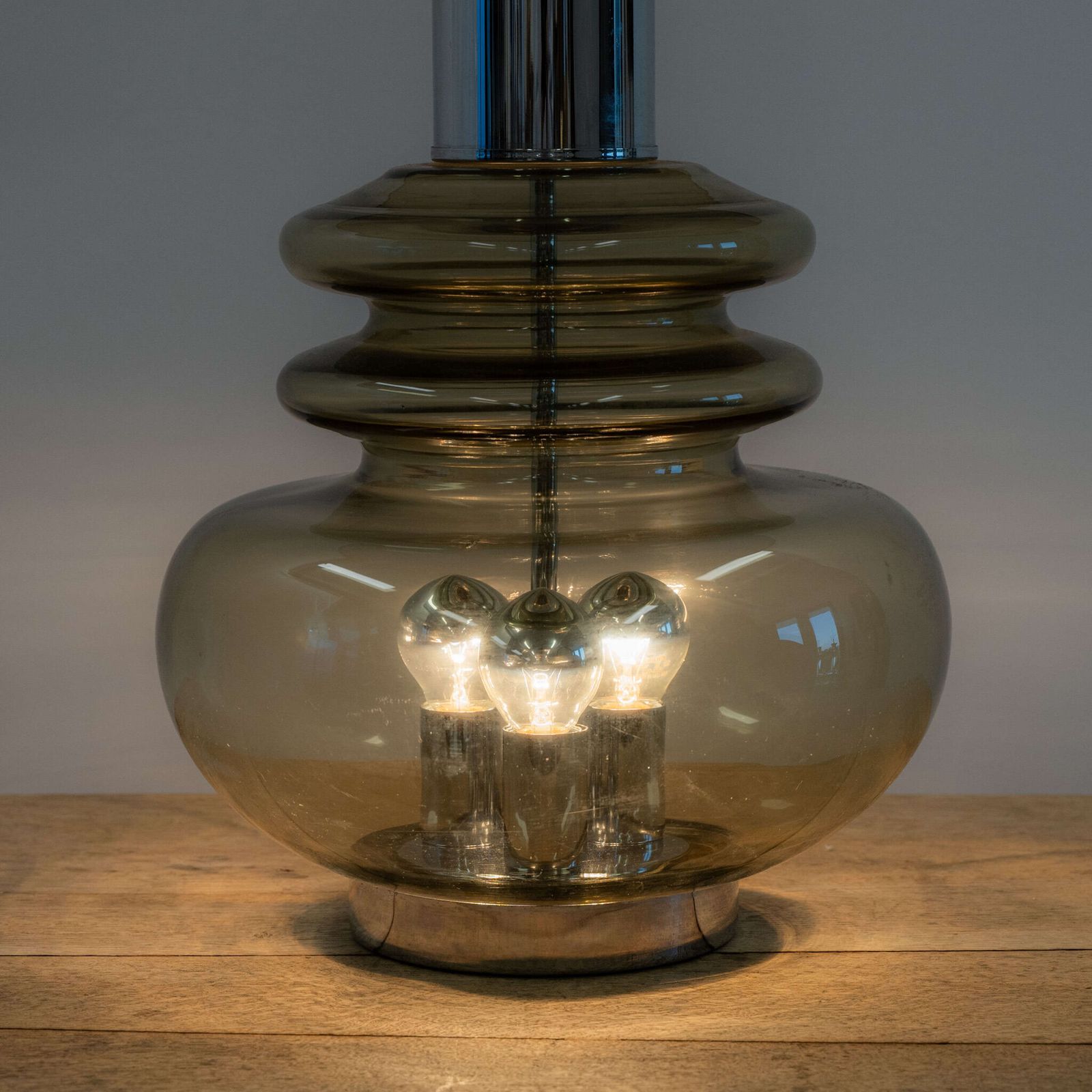 Large Scale 1960’s Table Lamp By Dora Leuchten photo 380.0