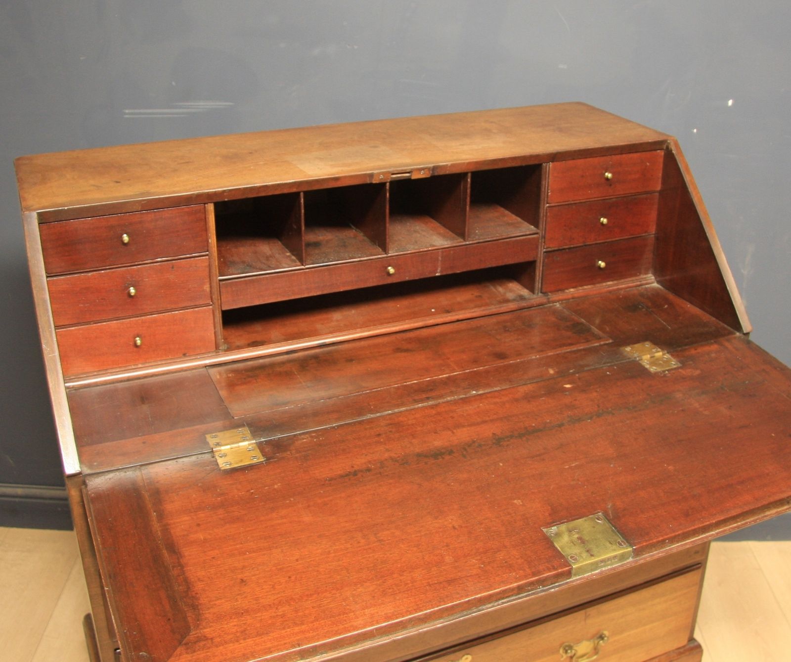 Georgian Mahogany Bureau photo furniture