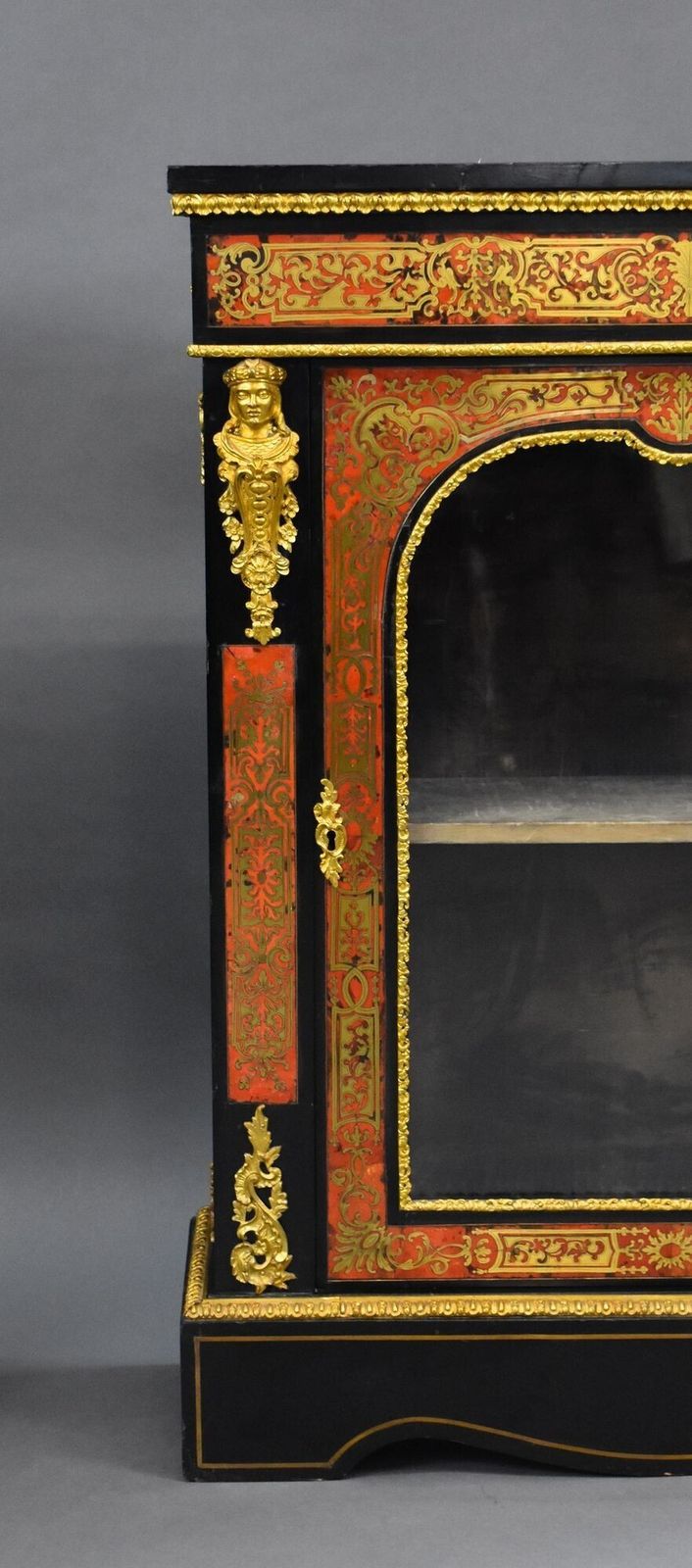 4950.0 Pair Of Boulle Pier Cabinets, 1800s photo