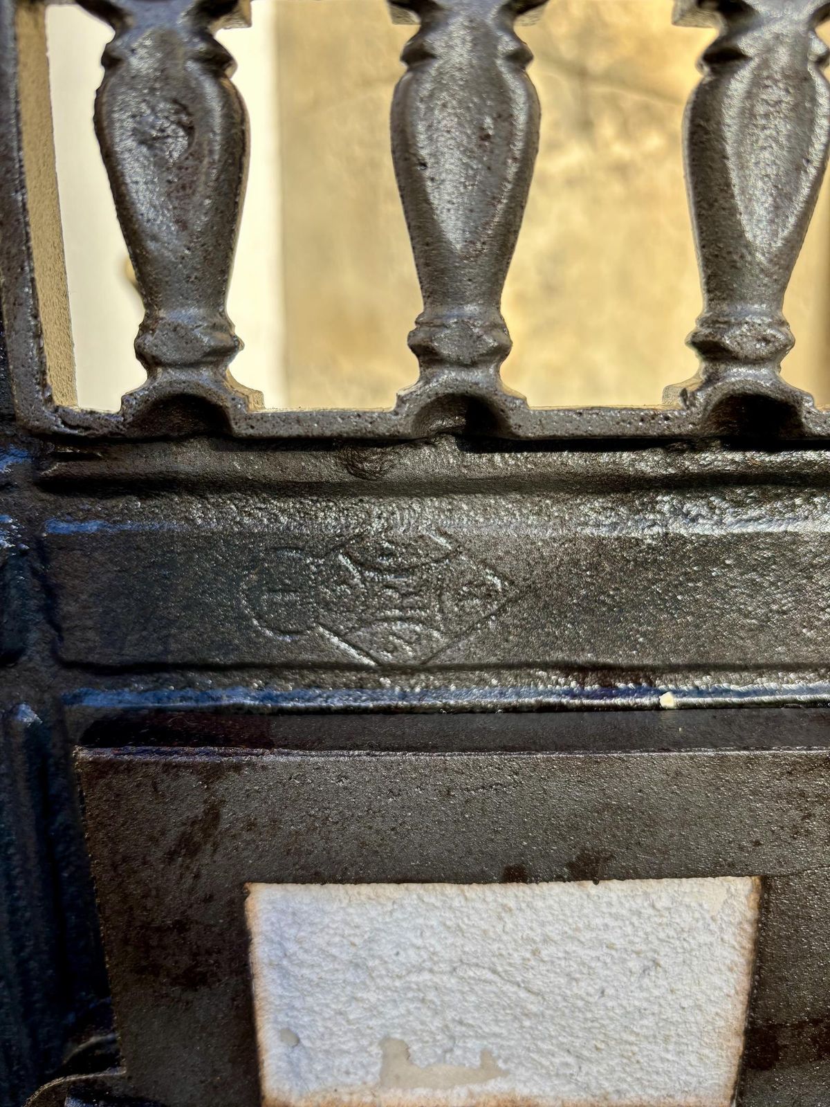 photo furniture Antique 19th Century Cast Iron Stick Stand In The Manner Of Coalbrookdale