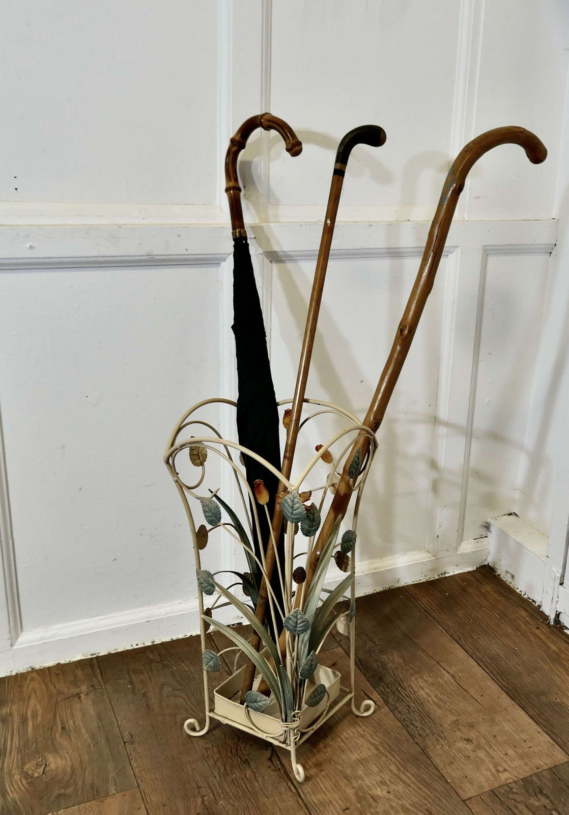 French Painted Wire Work Umbrella Stand photo 540.0