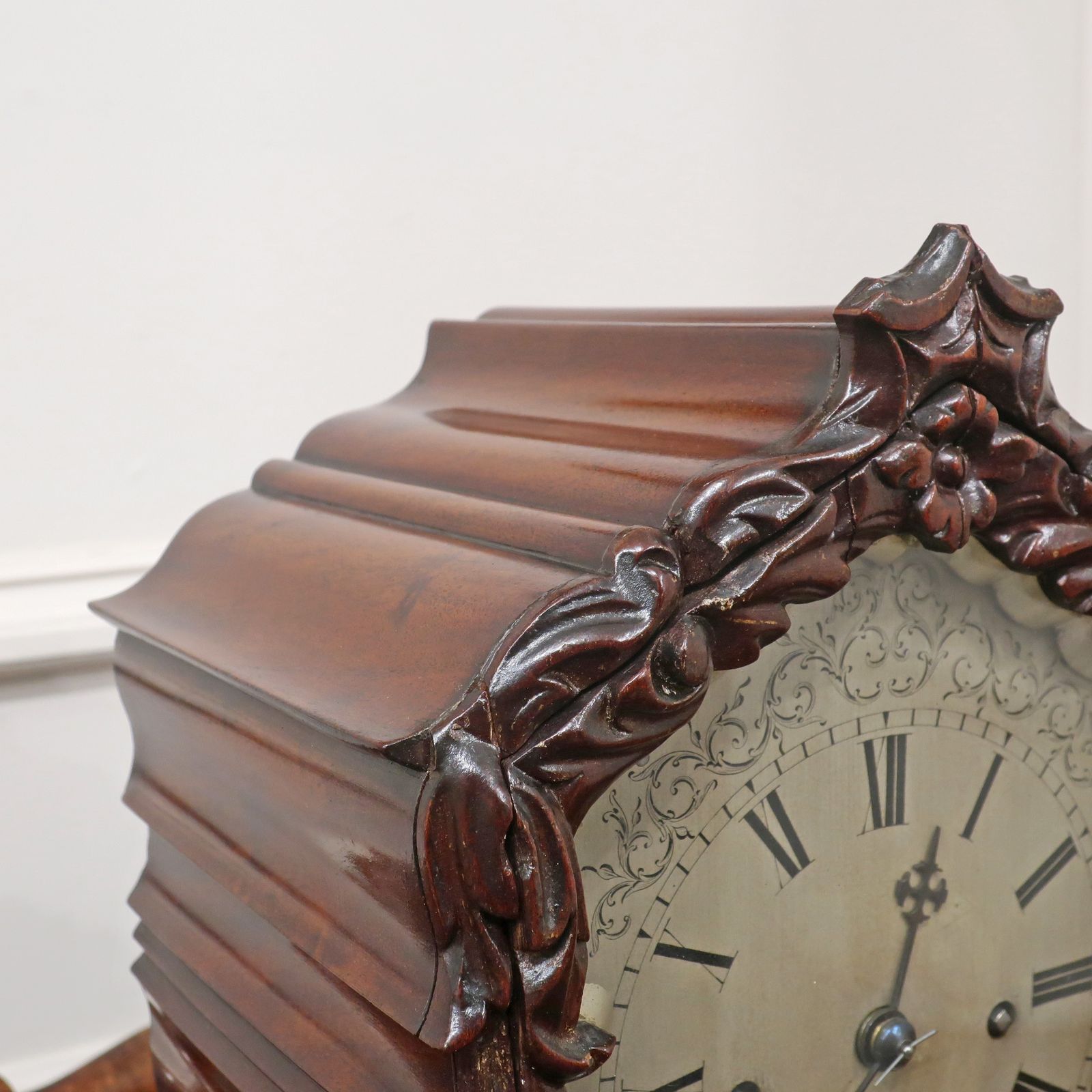 Early Victorian Mahogany Library Clock photo buy