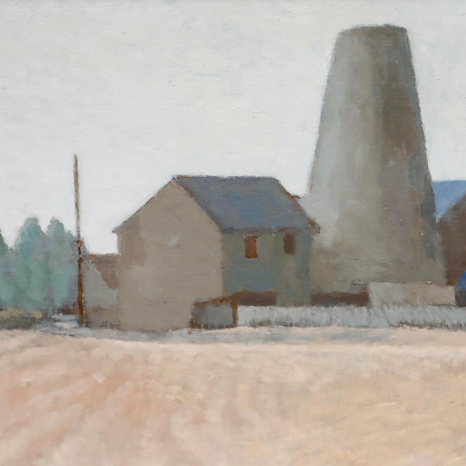 Aingelda Redmond (B.1927) Framed Mid 20th Century Oil, Kilns photo Art