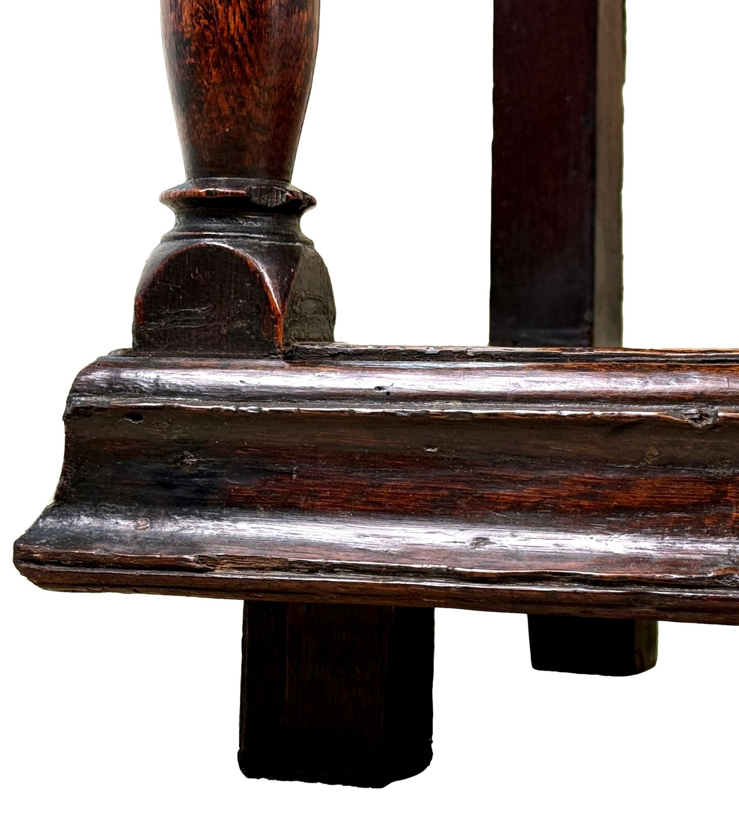 Small 18th Century Georgian Oak Dresser Base (England, Circa 1750) photo Furniture