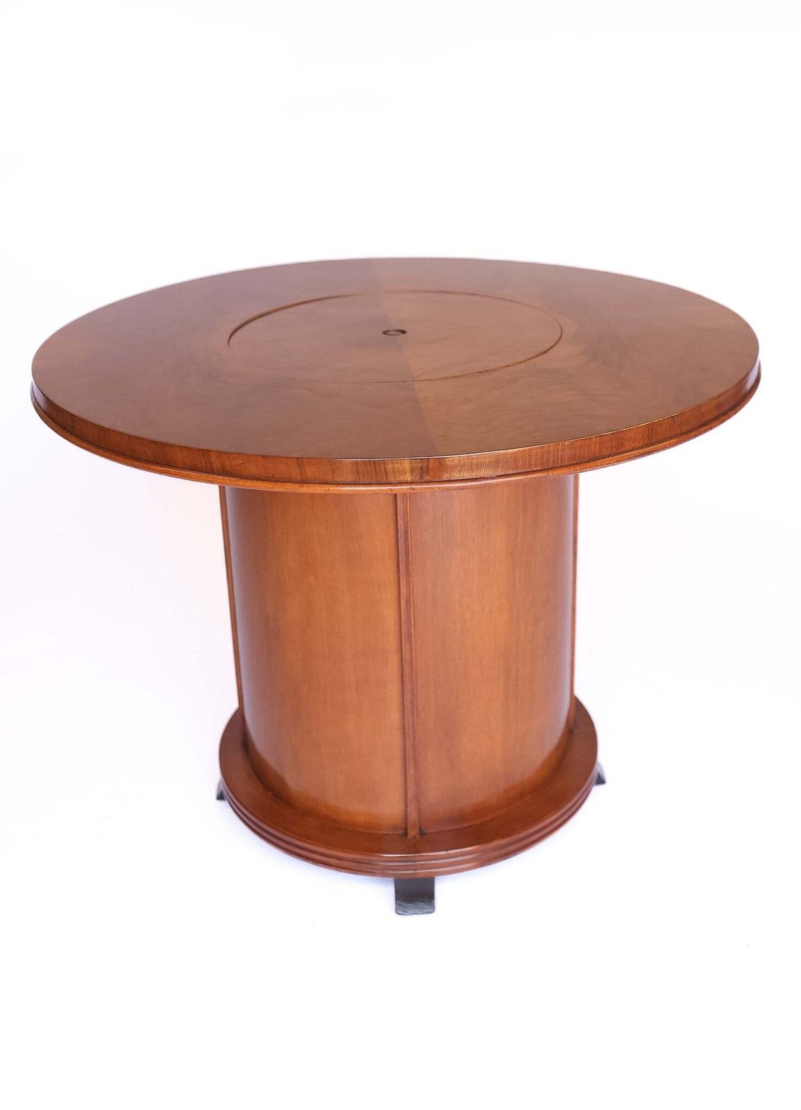 Art Deco Walnut Surprise Cocktail Table 1930s photo 1250.0