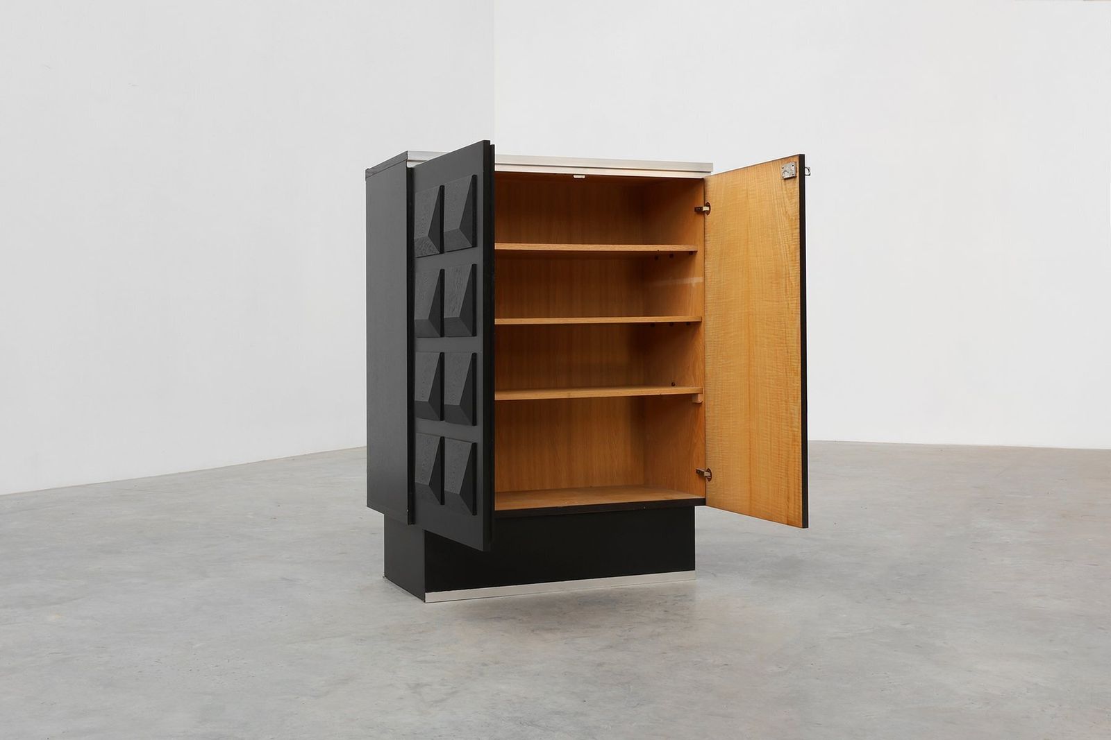 Mid Century Brutalist Cabinet, Belgium, 1970s photo 3899.0