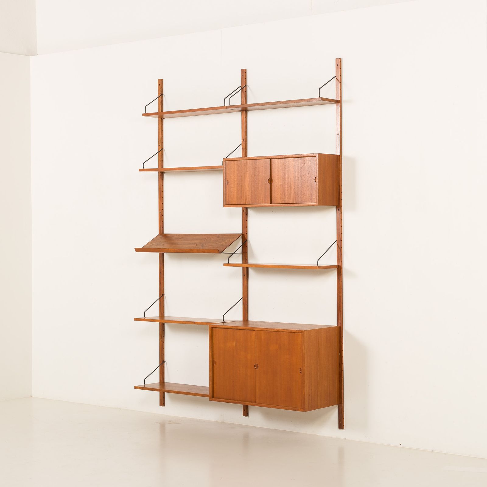 Poul Cadovius Extra High Teak Wall Unit For Cado, 1960s photo 2371.0