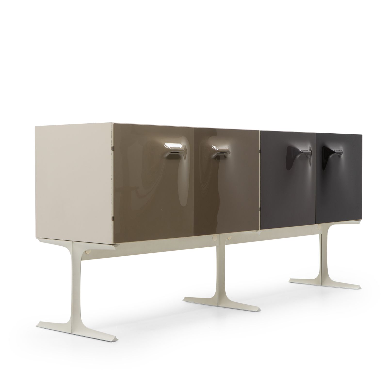 Df 2000 Sideboard, Raymond Loewy For Doubinsky Frères, France, 1960s photo for sale