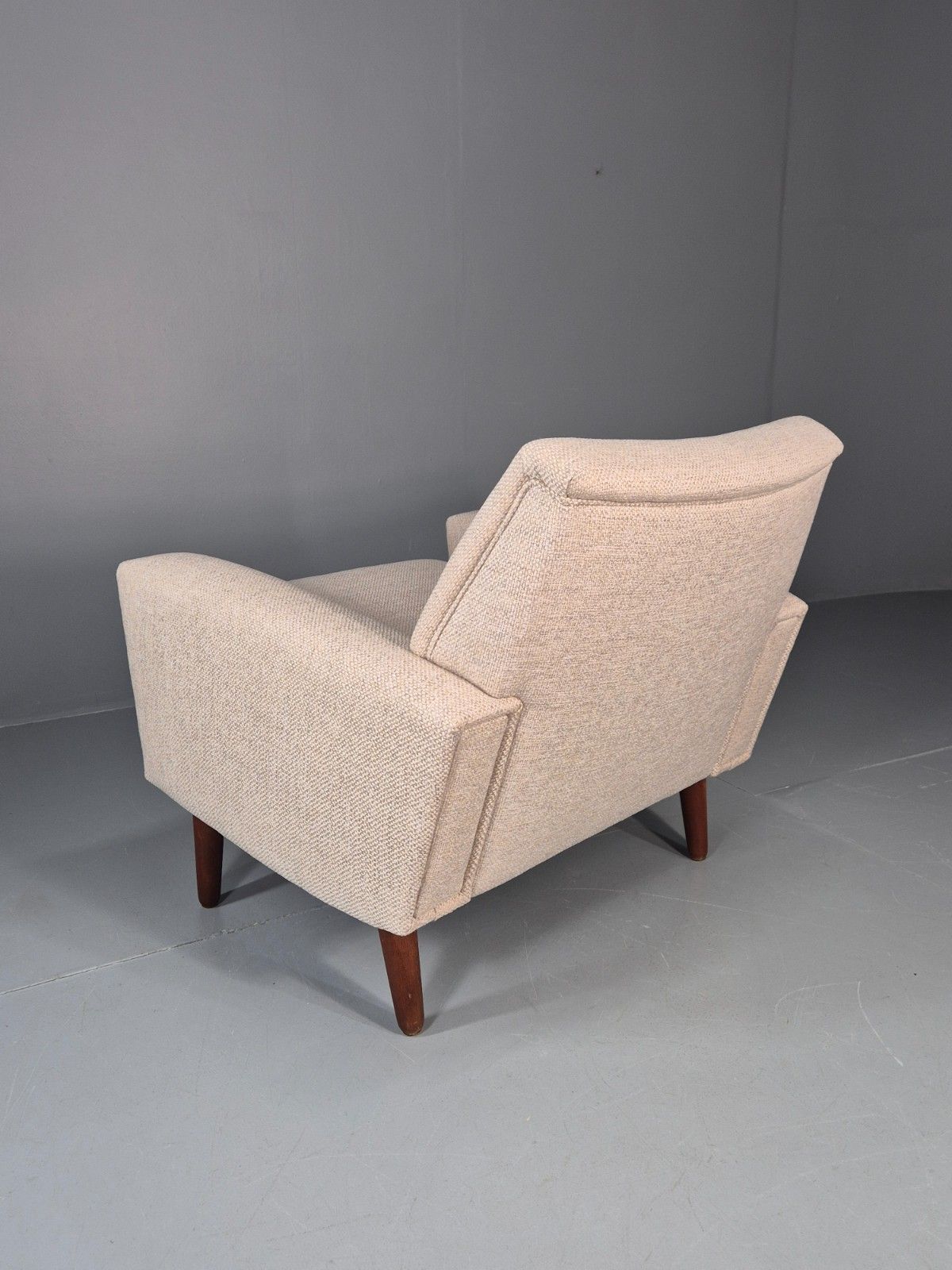 photo buy Mid Century Danish Lounge Chair 1960s Vintage Thams Reupholstered Eb11261 Mnor