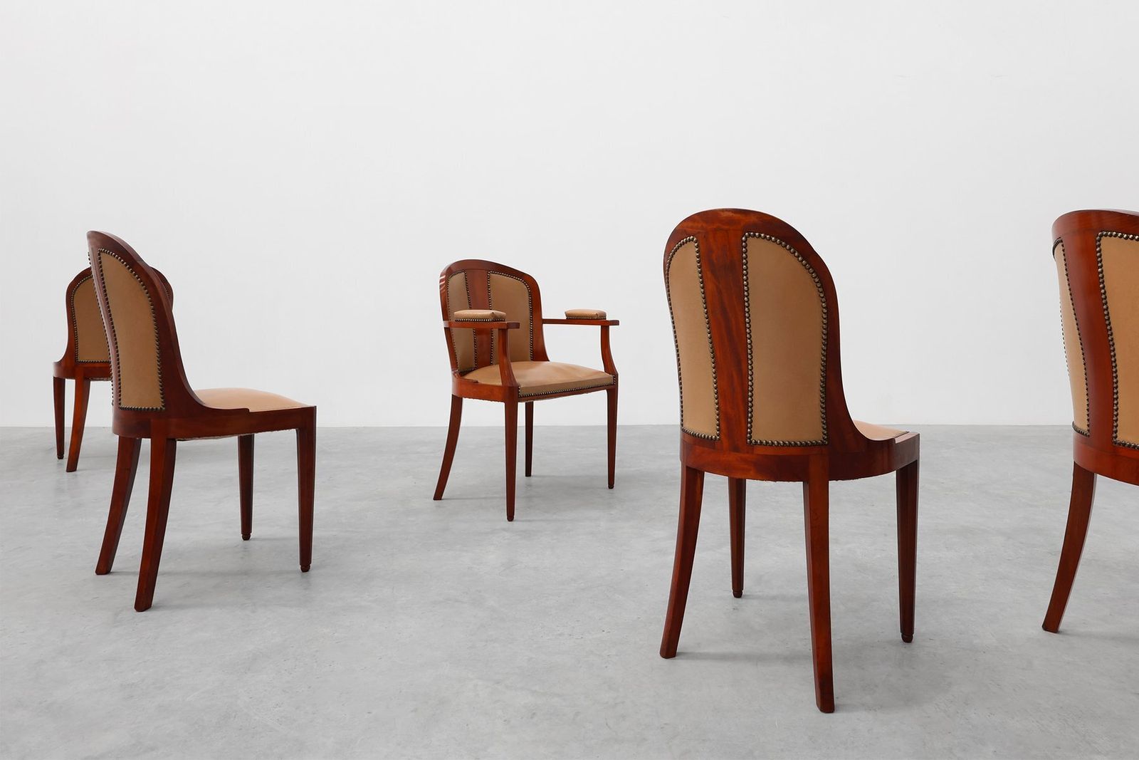 photo for sale Art Deco Chairs From De Coene, Belgium, 1935, Set Of 10