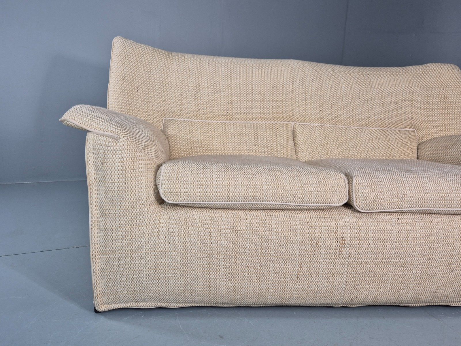 Afra And Tobia Scarpa For B And B Italia Two Seater  Lauriana 80s Eb11007 M2ss photo for sale