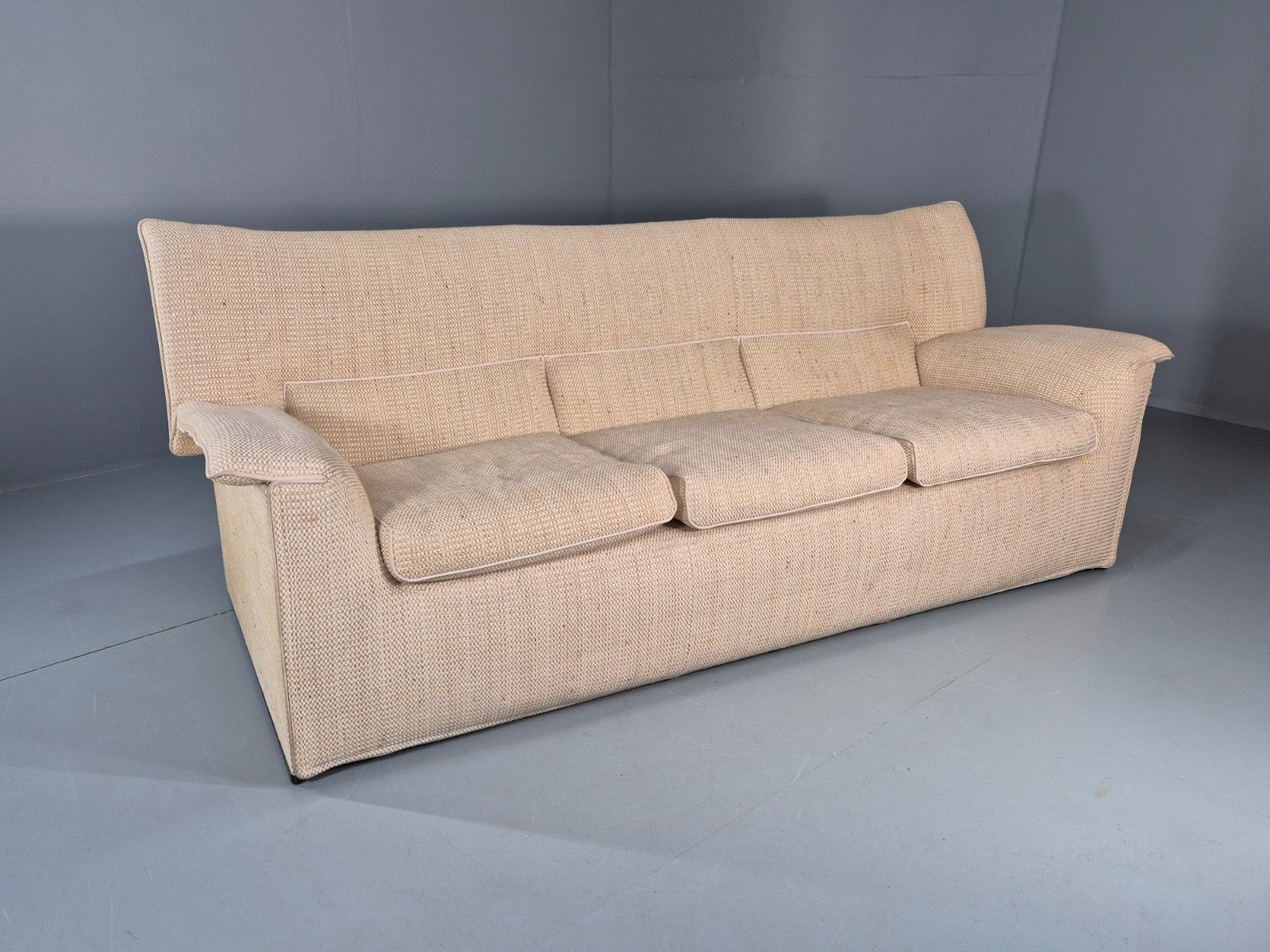 Afra And Tobia Scarpa For B And B Italia Three Seater Lauriana 80s Eb11005 V3ss