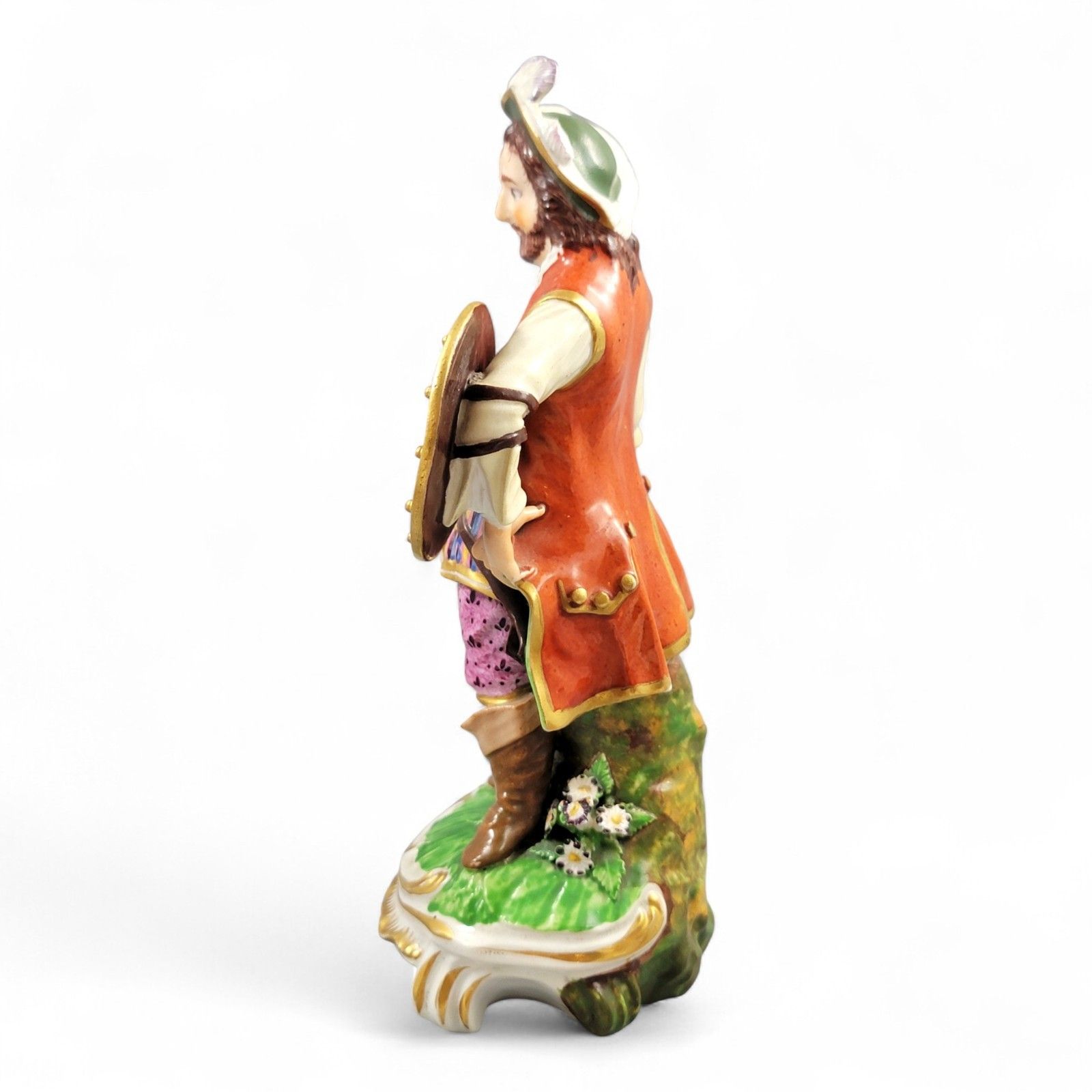 Antique Georgian Derby Porcelain “James Quin As Sir John Falstaff”, C.1775–1780 photo for sale