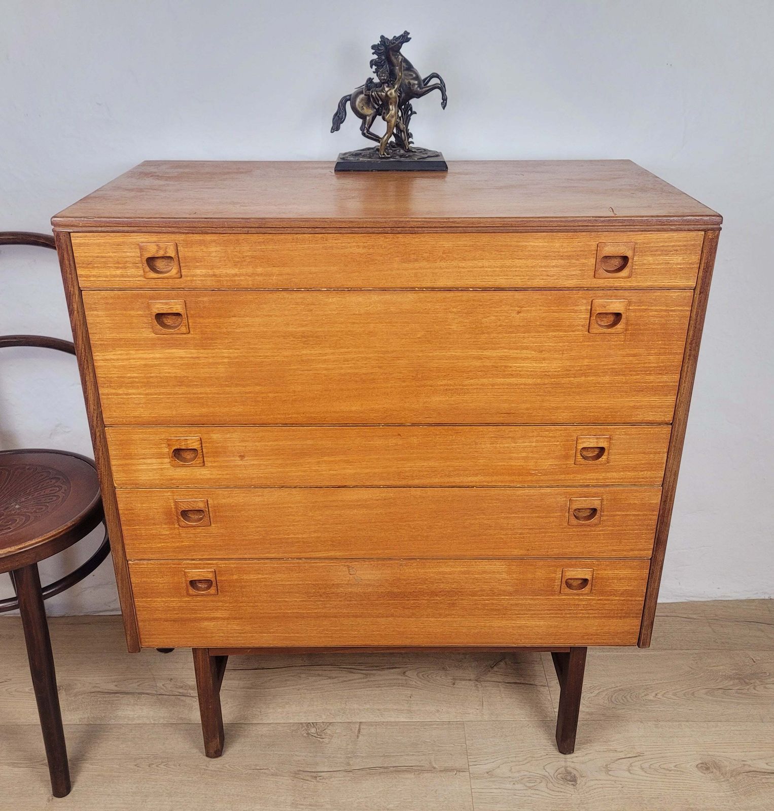Alfred Cox Teak Chest Of Drawers 1960 Post War British Design