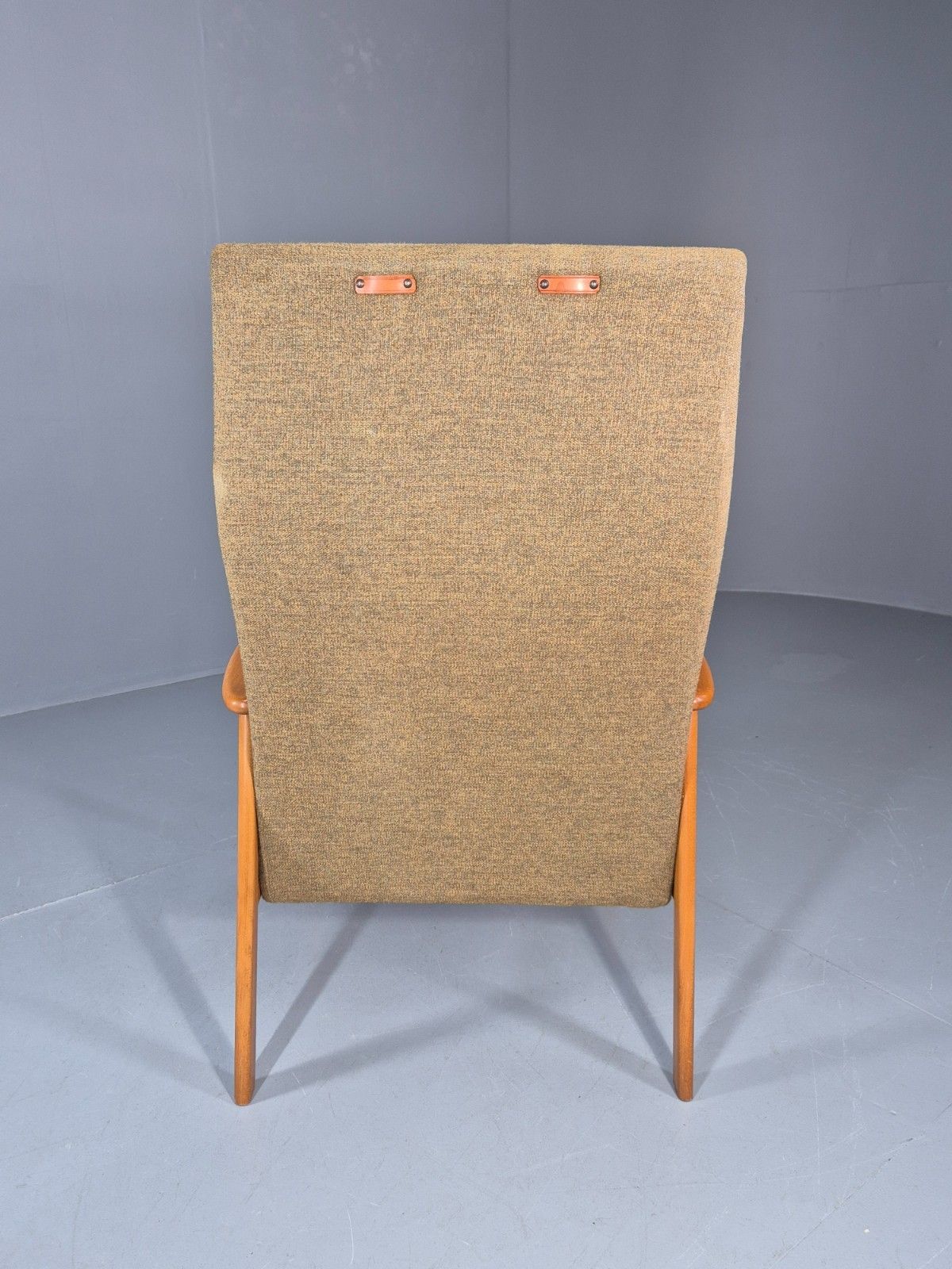 photo furniture Vintage Lounge Chair Danish Mid Century Retro Beech Frame 1960s Eb11294 Mnor