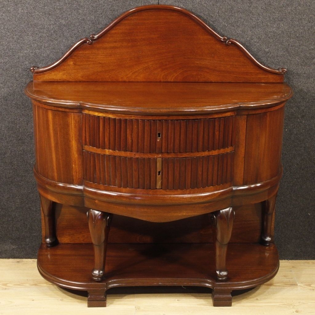 Commode In Mahogany Wood From 20th Century photo for sale
