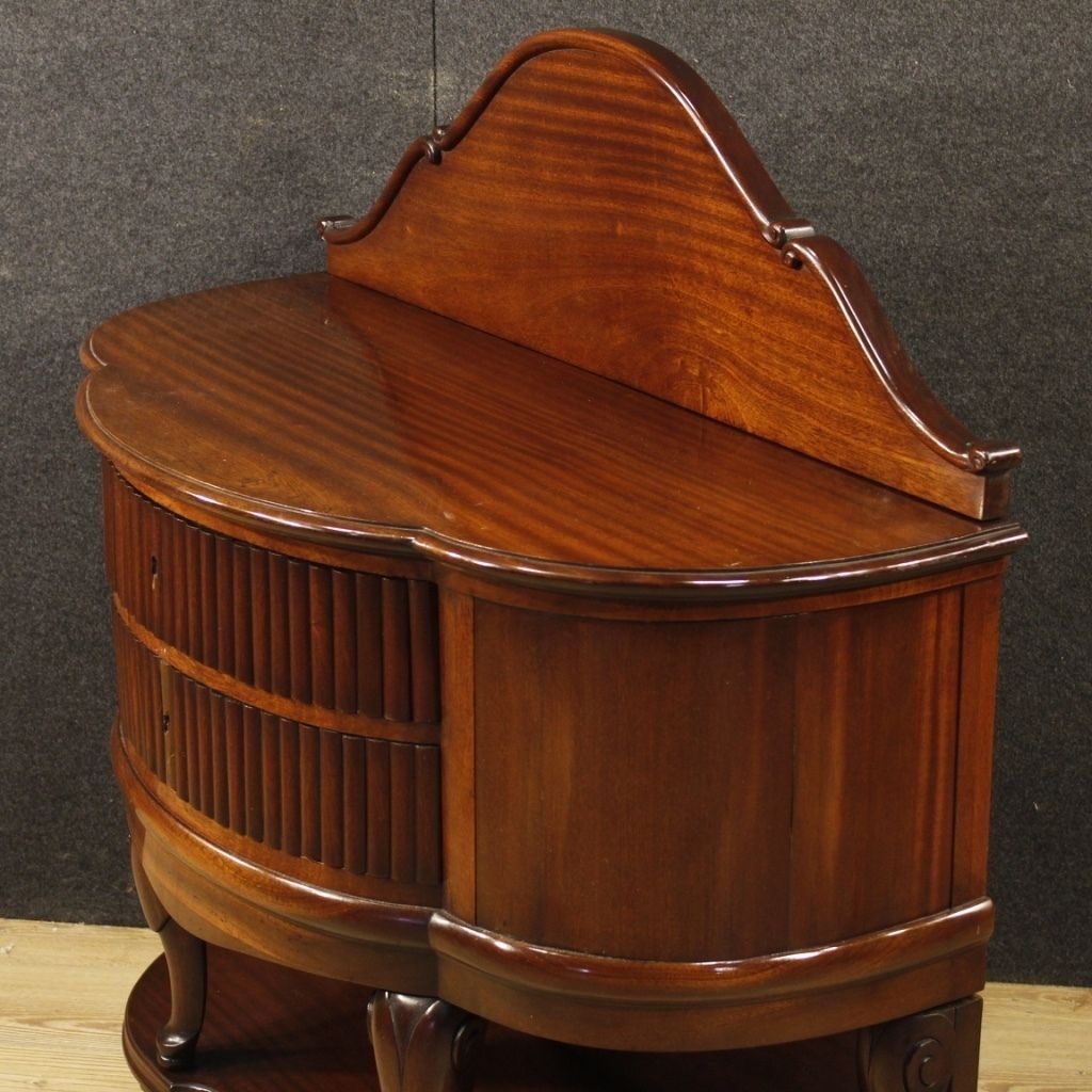 Furniture Commode In Mahogany Wood From 20th Century photo