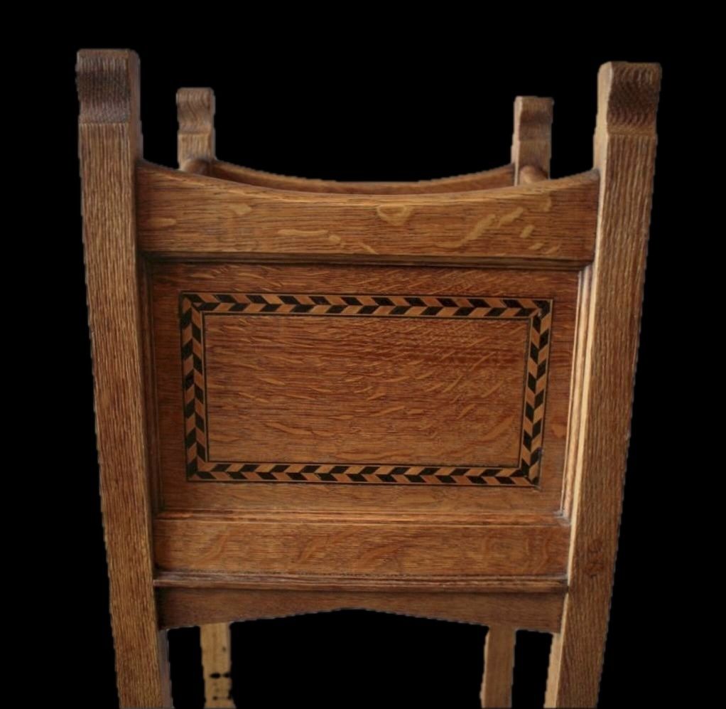 Arts And Crafts Shapland And Petter Planter In Oak photo Home Decor