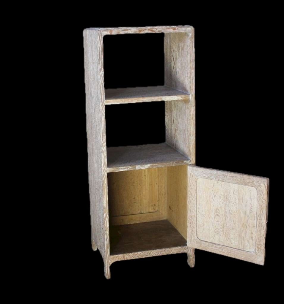 Heals Of London Limed Oak Bedside Cabinet C1930's photo furniture