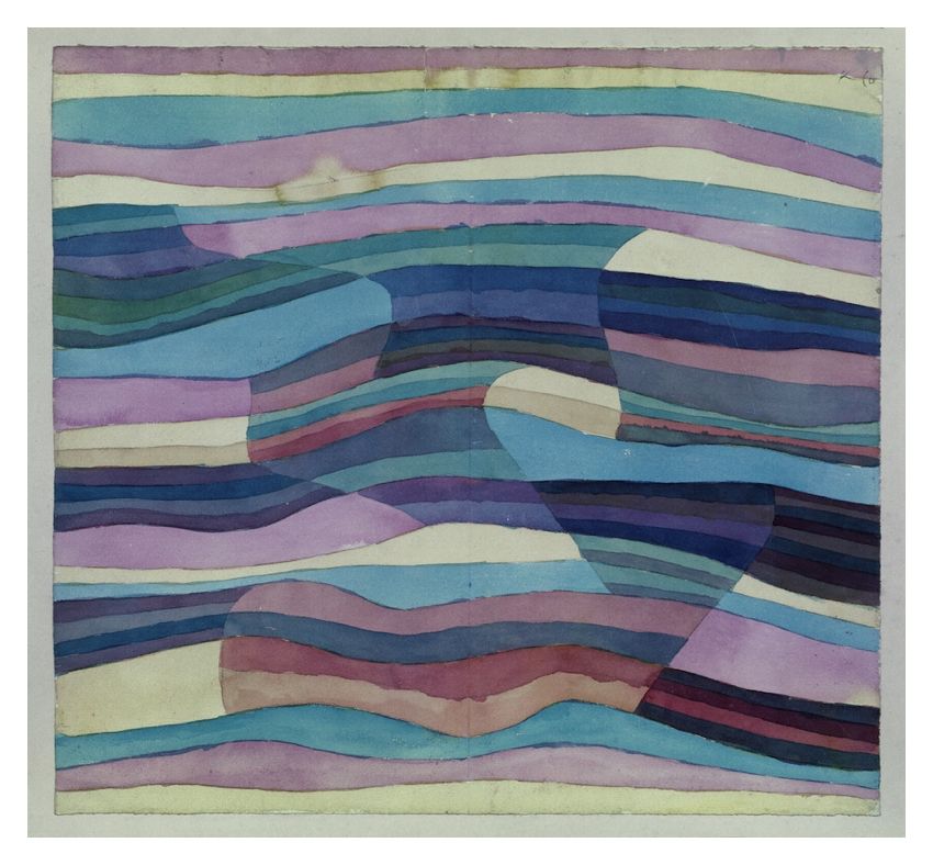 Paul Klee 'Moving Thresholds' Archival Pigment Print Unframed