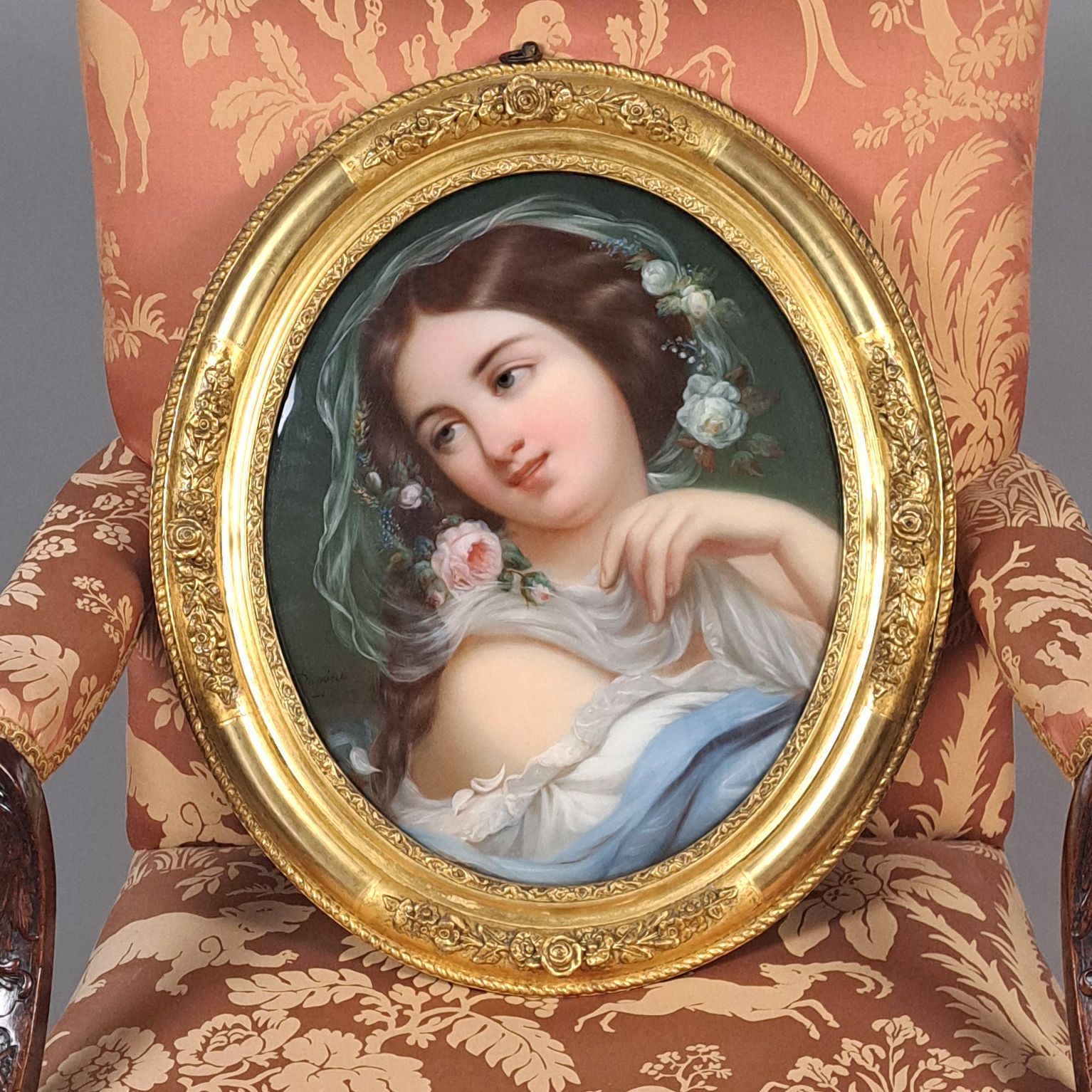 Leopoldo Dumini   A Beautiful 19th Century Oil On Canvas C. 1880