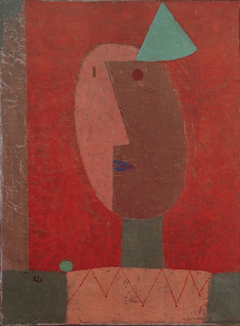 Paul Klee 'Clown' Archival Pigment Print Unframed