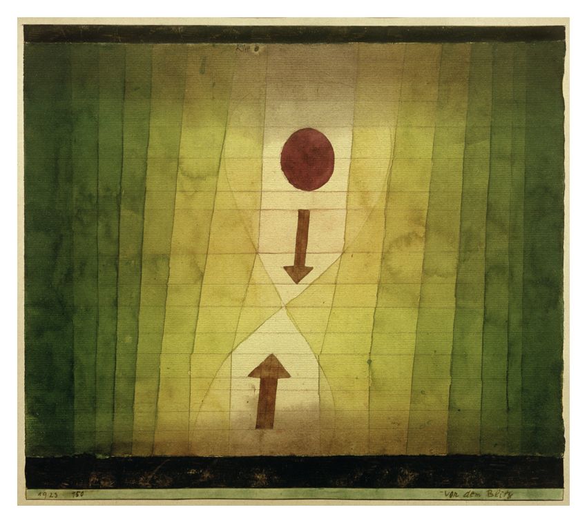 Paul Klee 'Before The Lightning' Archival Pigment Print Unframed