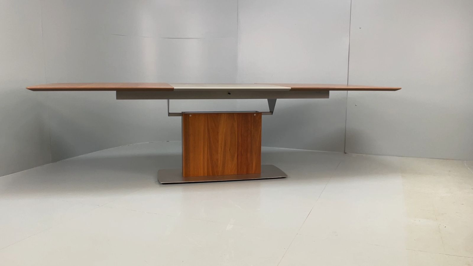 Modern Extending Dining Table By Bo Concept Walnut Effect photo furniture