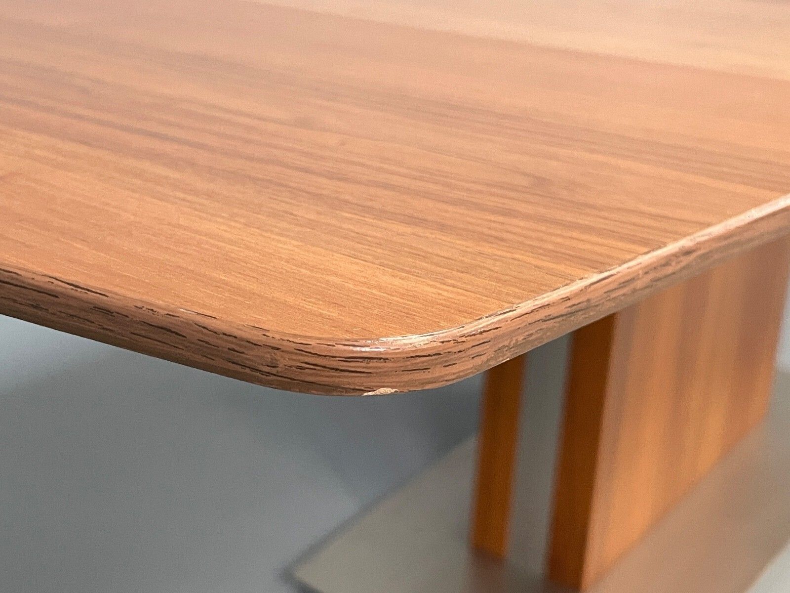 Modern Extending Dining Table By Bo Concept Walnut Effect photo vinterior