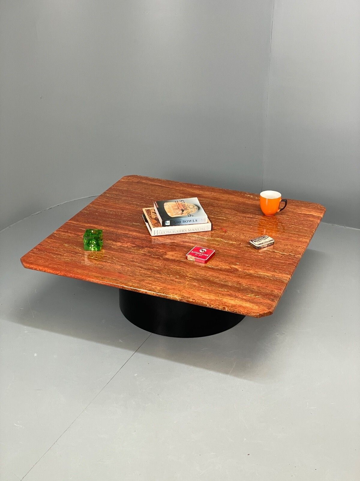 B&B Italia Coffee Table Afra & Tobia Scarpa Post Modern 1970s photo for sale