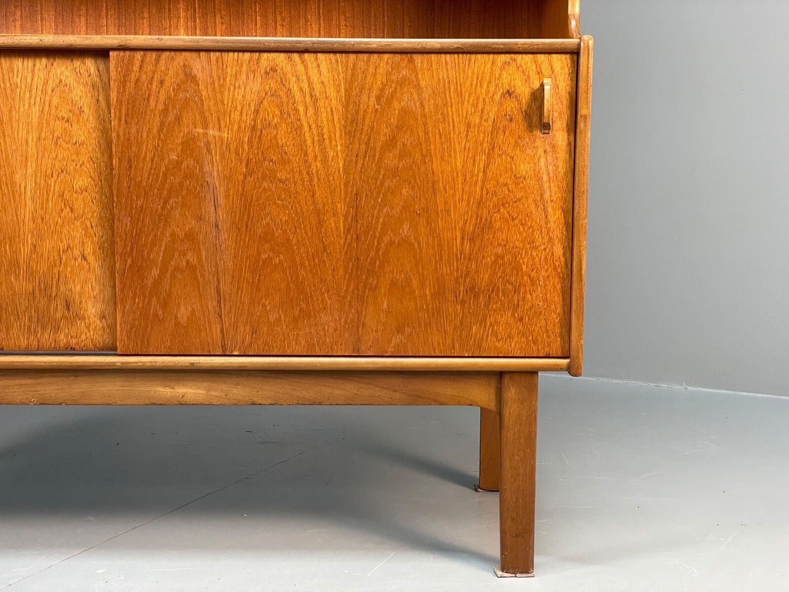 Vintage Nathan Teak Sideboard Highboard 1960s Mid Century Shelving Mwoo photo for sale